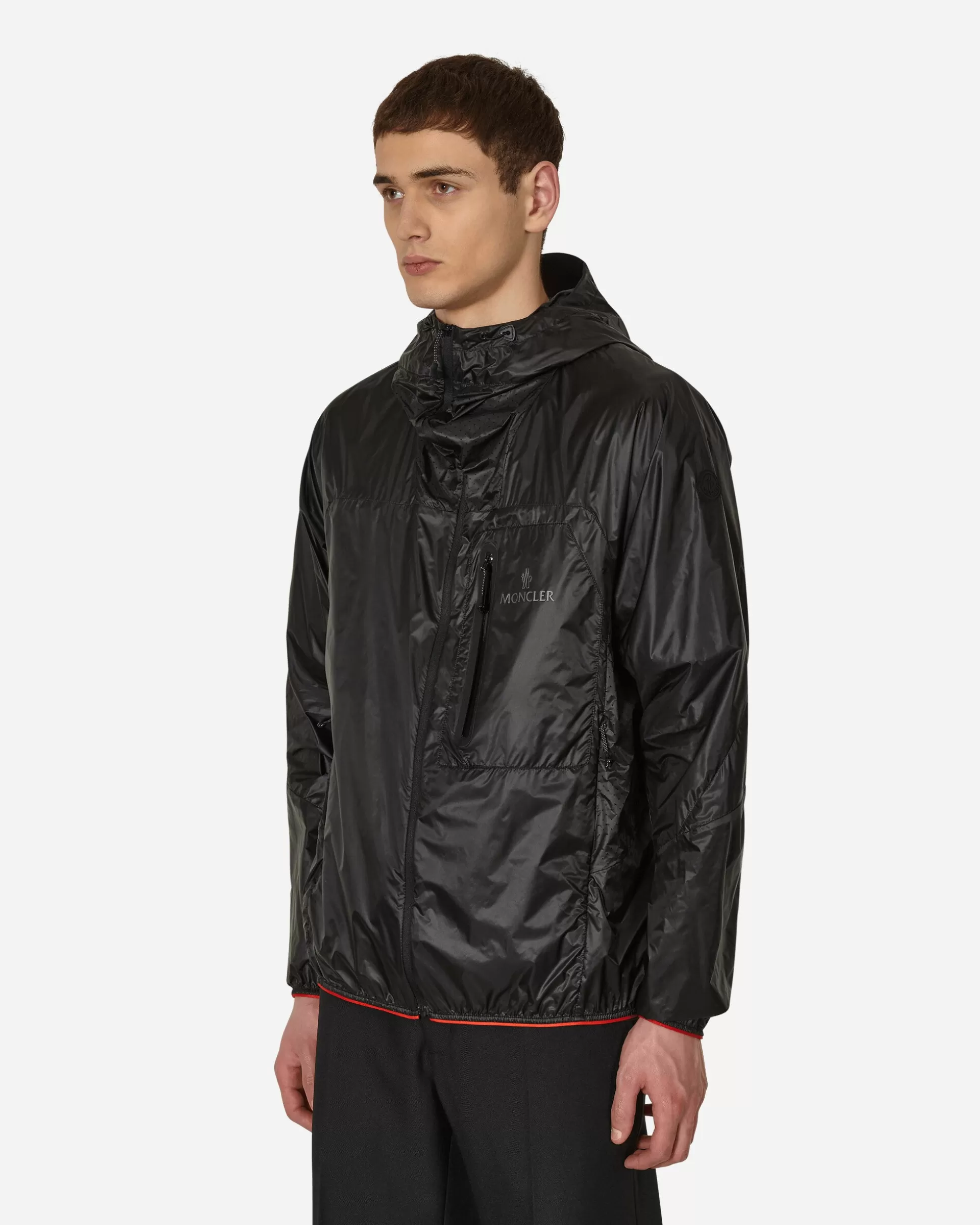 Moncler Matt Black Diadem Windbreaker Black Clearance