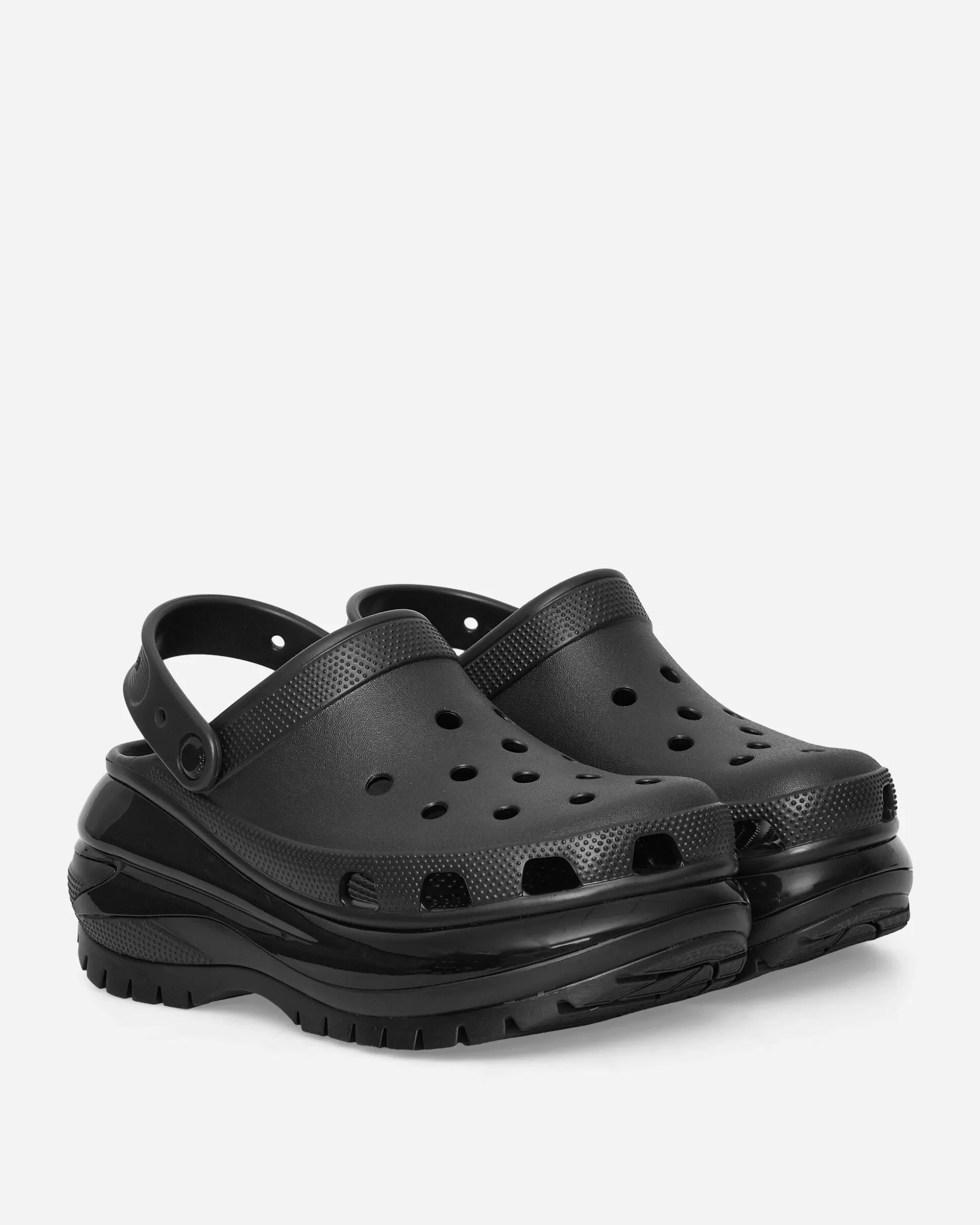 Crocs Mega Crush Clogs Black Cheap