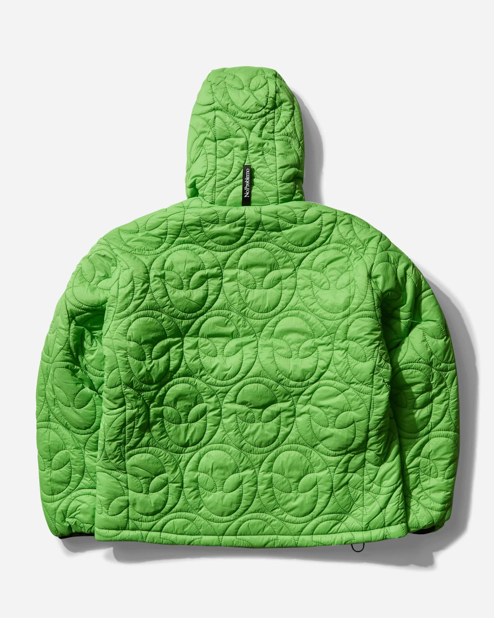 No Problemo Men's Alien-O Reversible Quilted Liner Jacket Green / Black Cheap