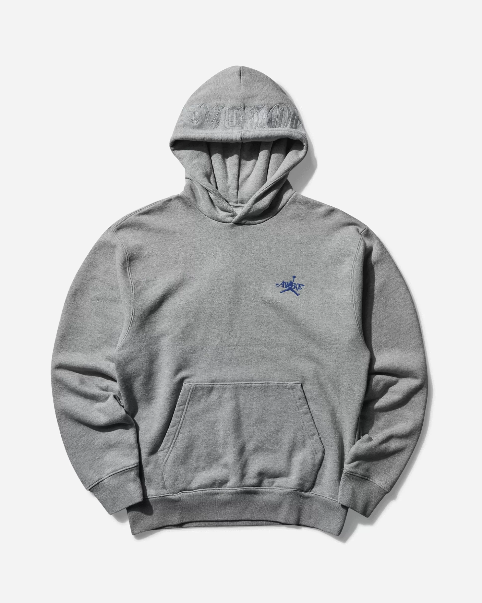 Nike Jordan Men's Awake NY Fleece Hoodie Dark Grey Heather Best Sale