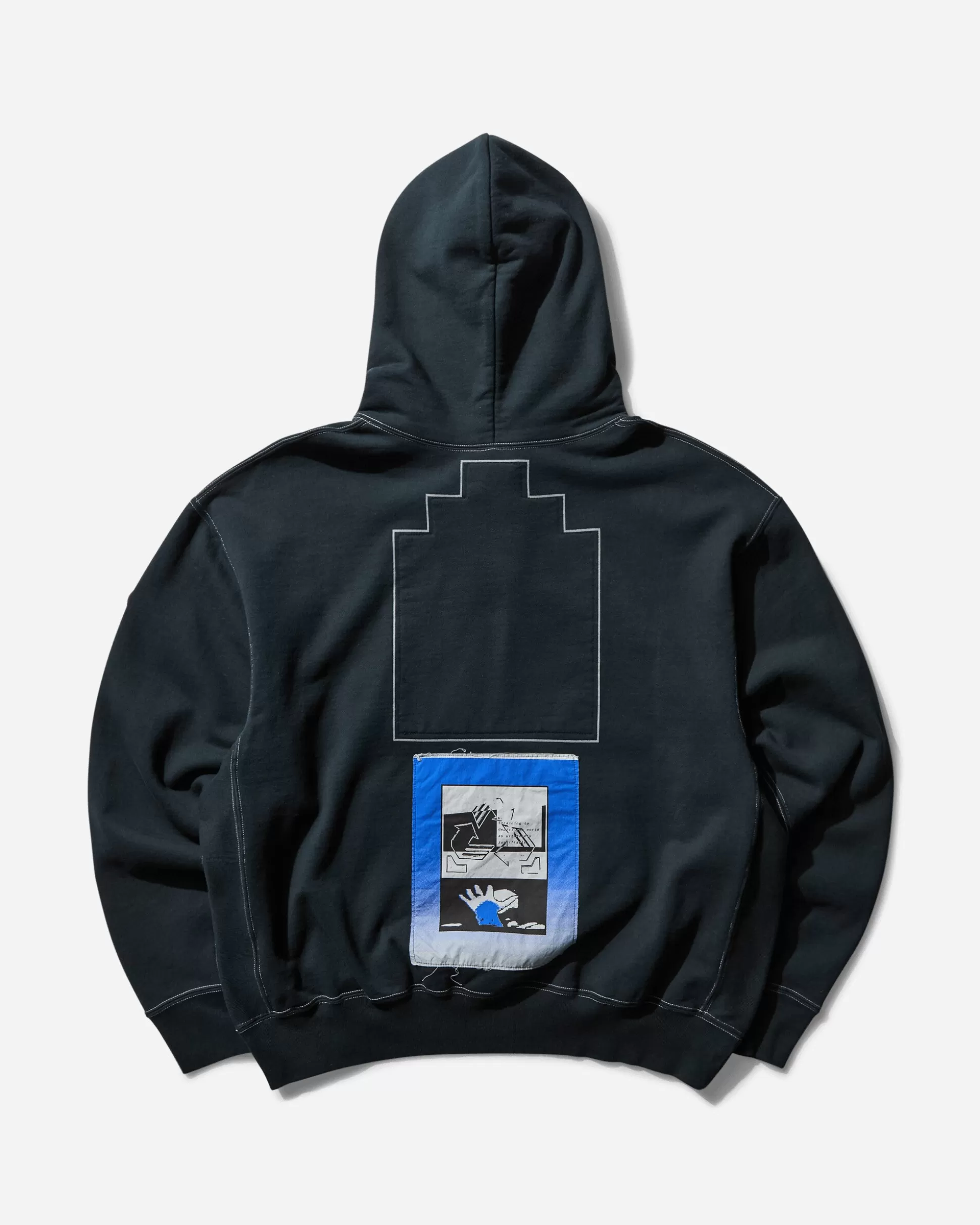 Cav Empt Men's CF8zero8 Hoodie Blue Discount