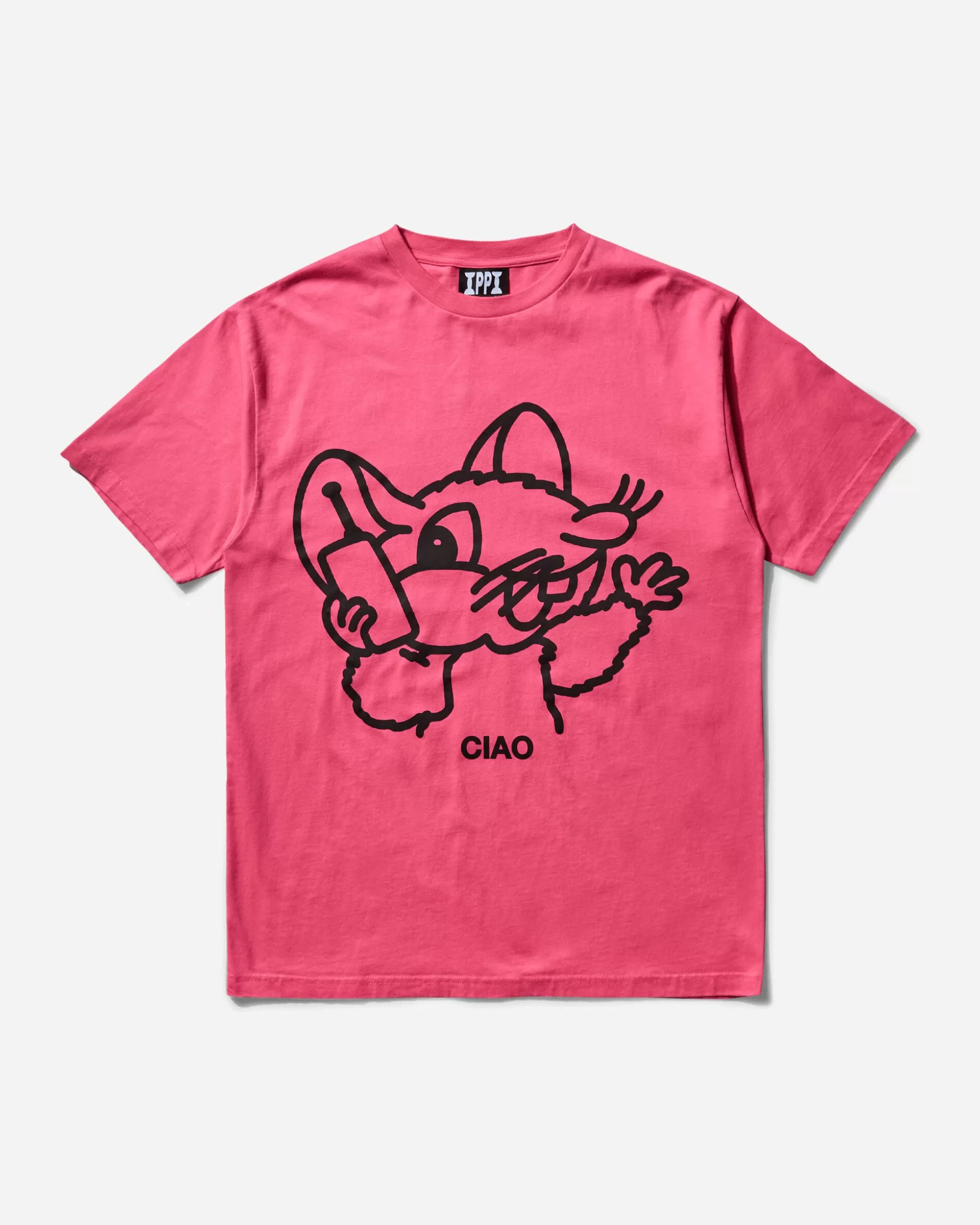 Public Possession Men's Ciao Ciao T-Shirt Cherry Pink Sale