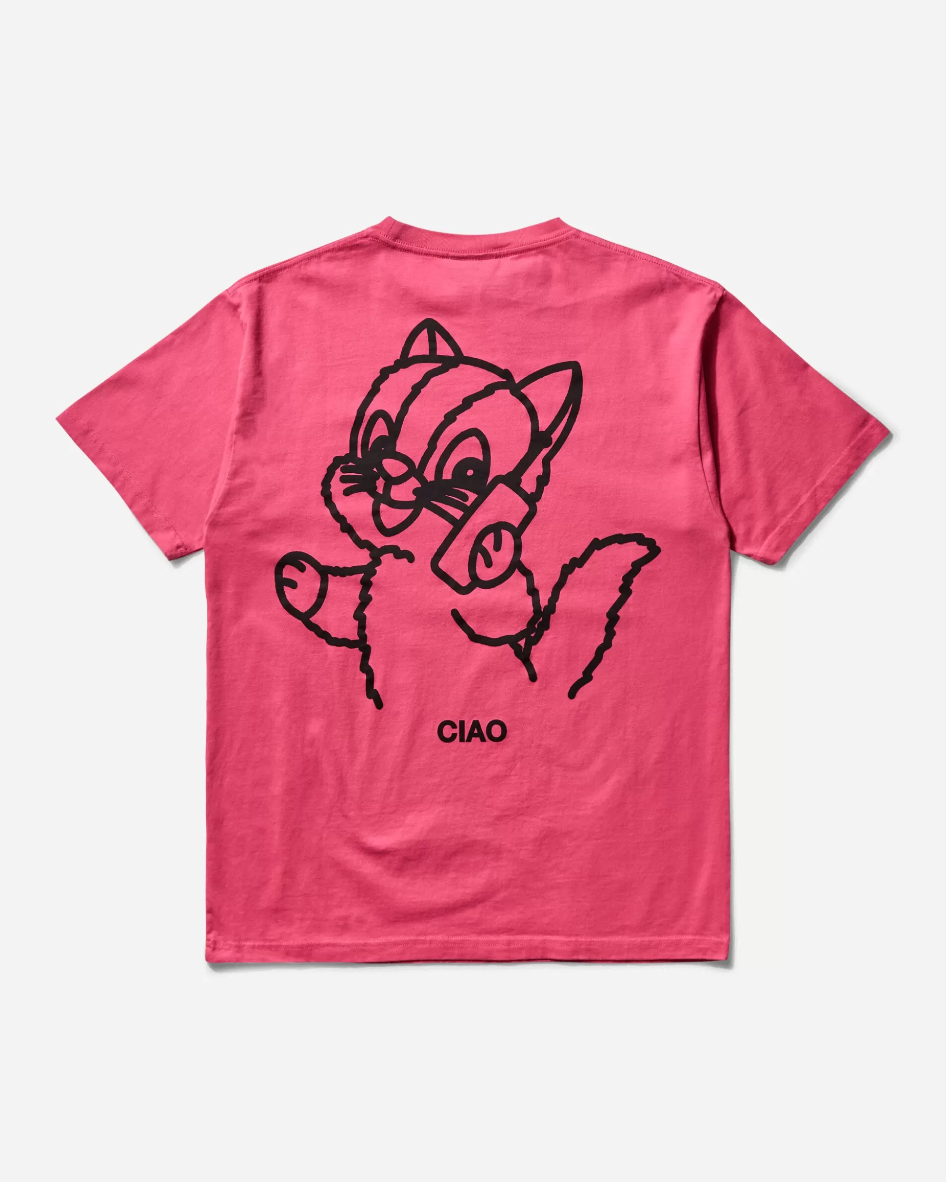 Public Possession Men's Ciao Ciao T-Shirt Cherry Pink Sale
