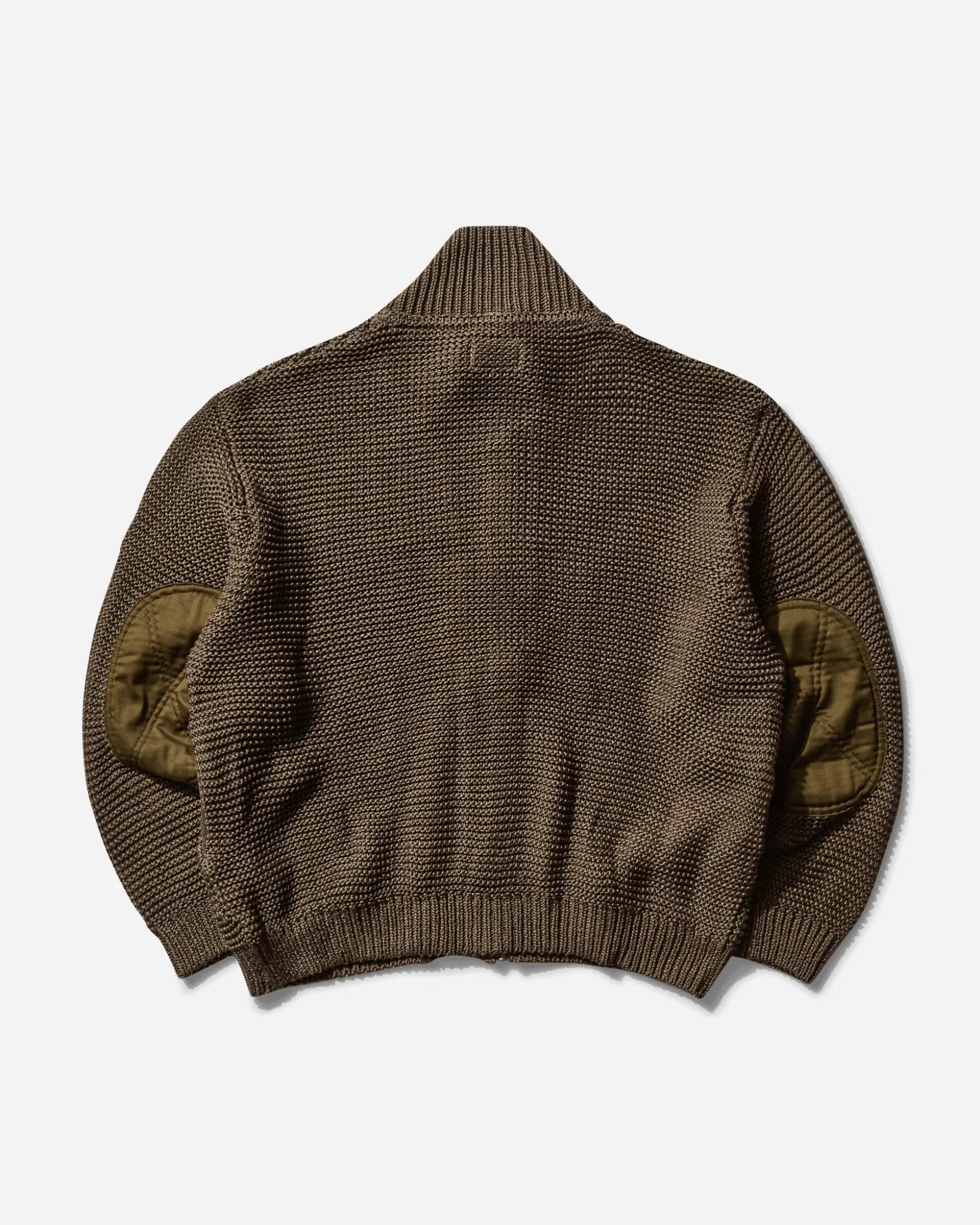 Cav Empt Men's Cotton Zip Up Knit Khaki New
