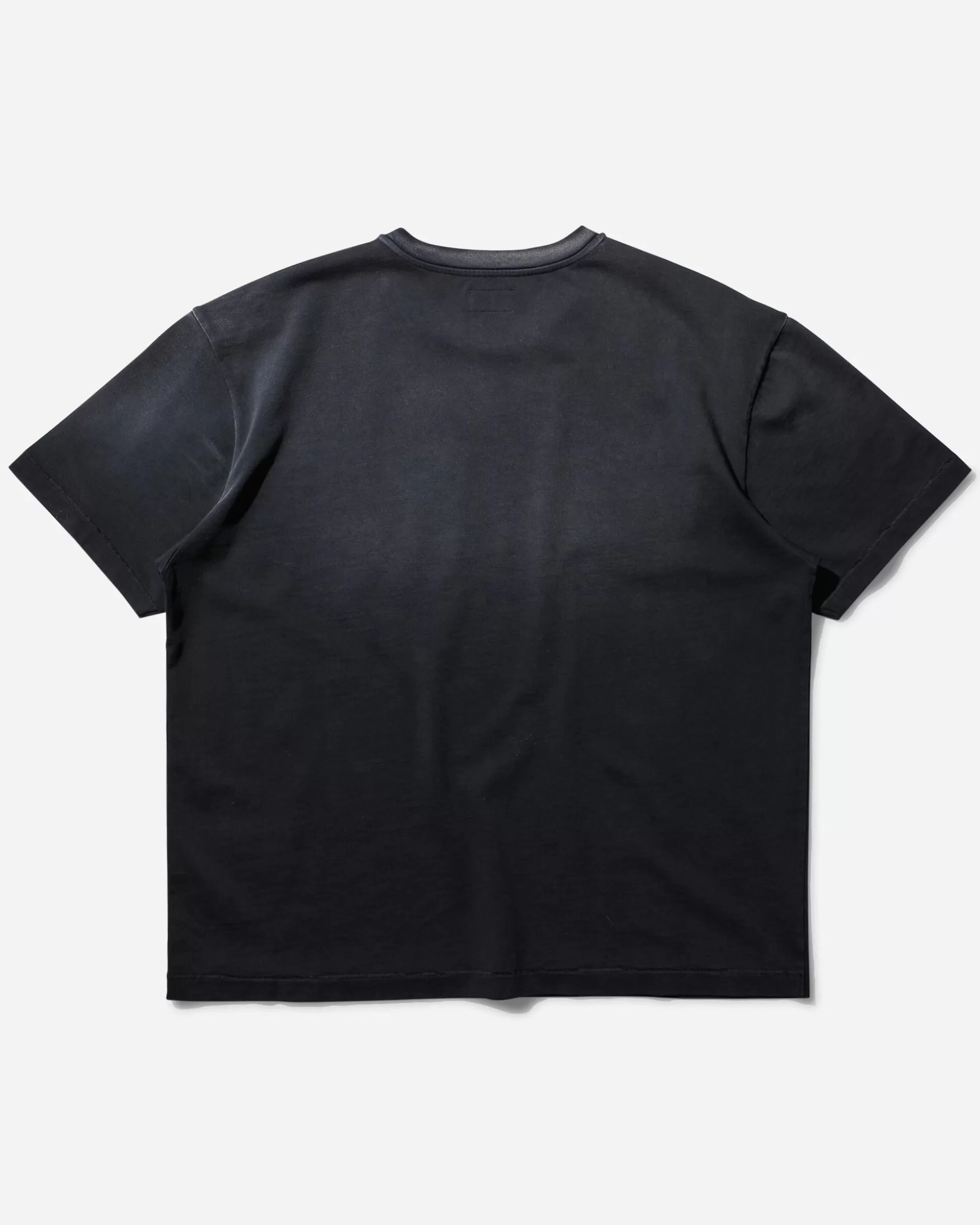 Guess USA Men's Distressed Logo T-Shirt Jet Black New
