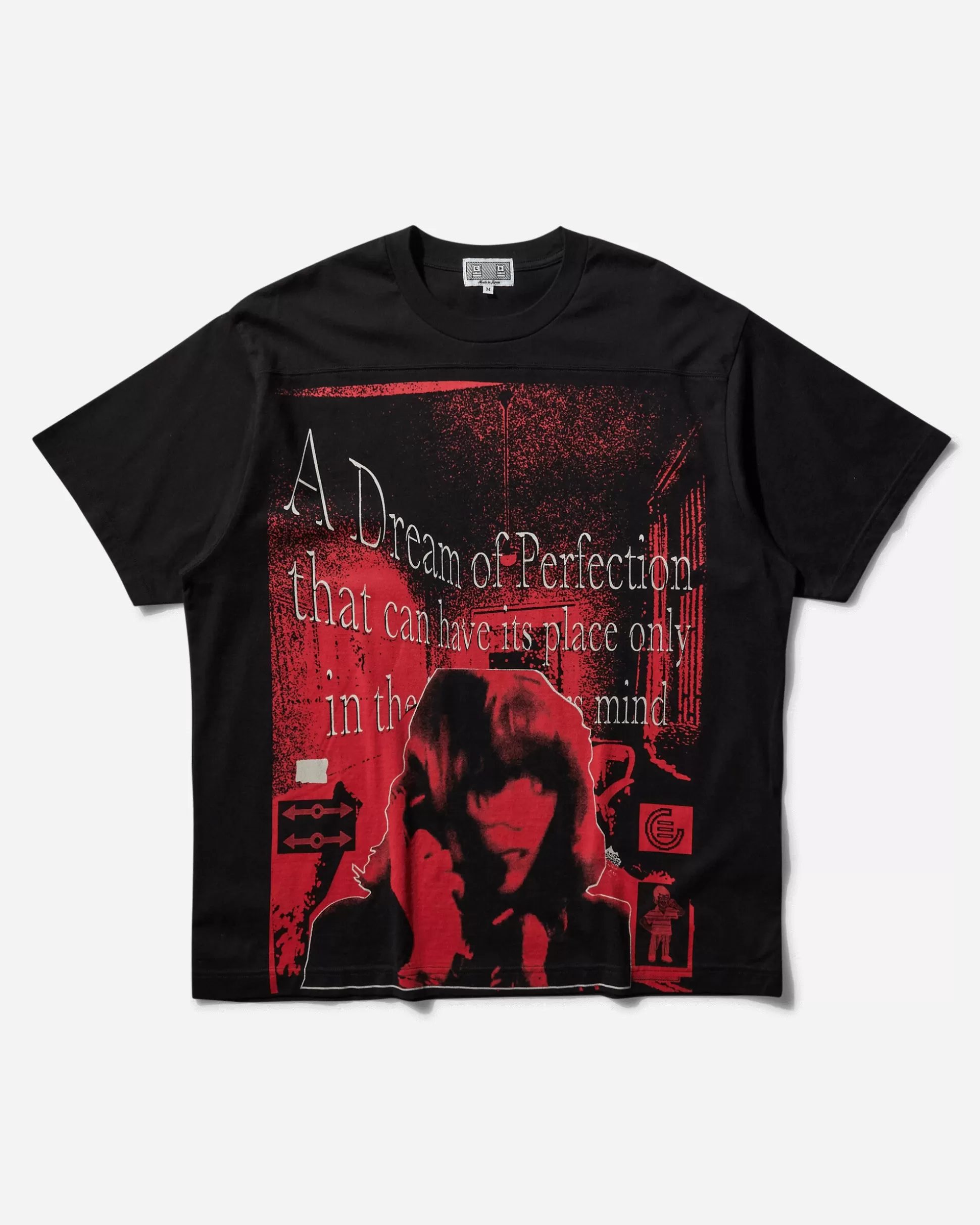 Cav Empt Men's Dream Of Perfection Big T-Shirt Black Clearance