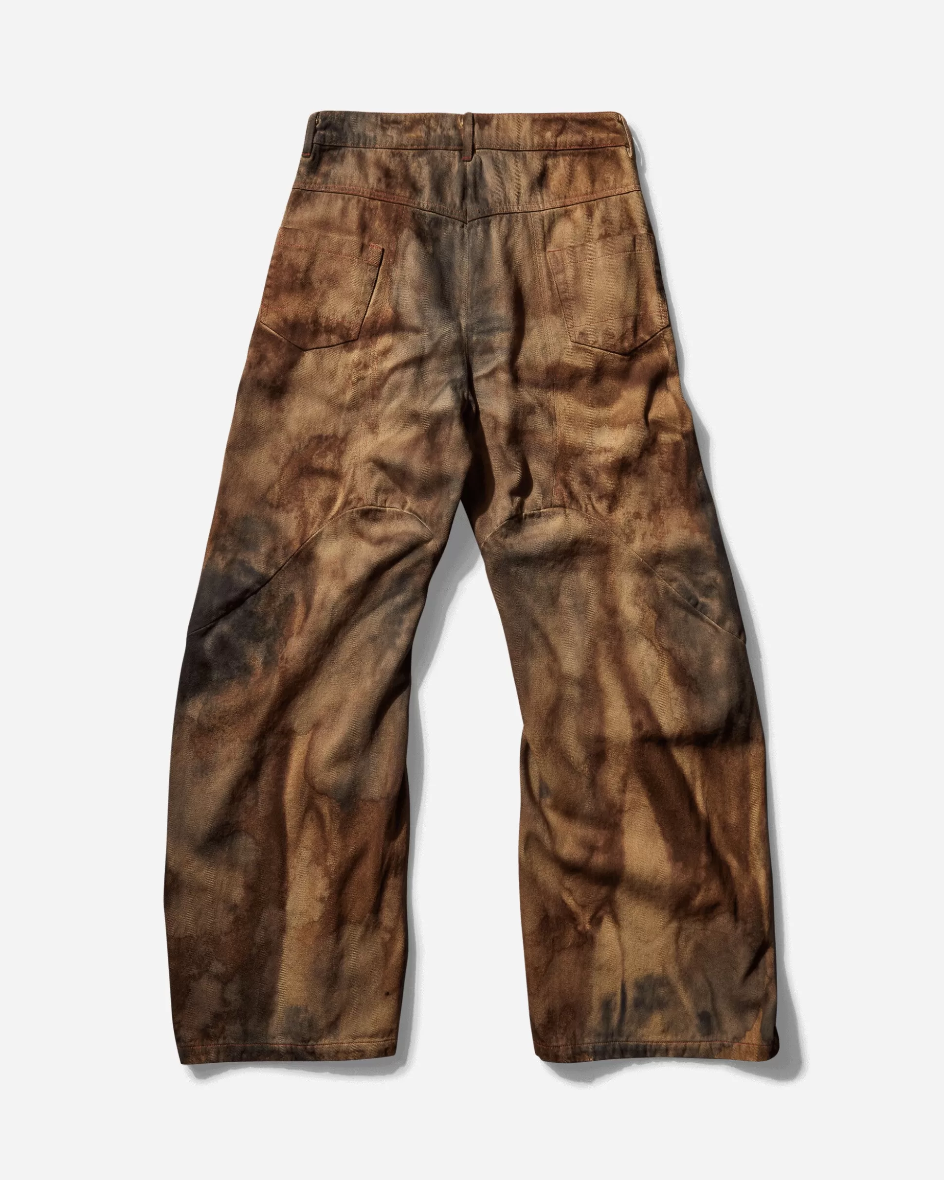 Lueder Men's Engineered Flare Jeans Acid Sienna Fashion