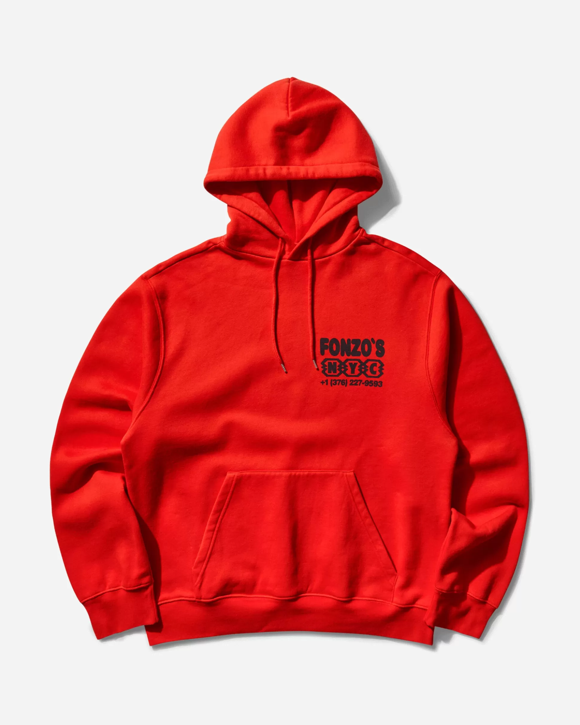 Public Possession Men's Fonzo Hoodie Bright Red Store