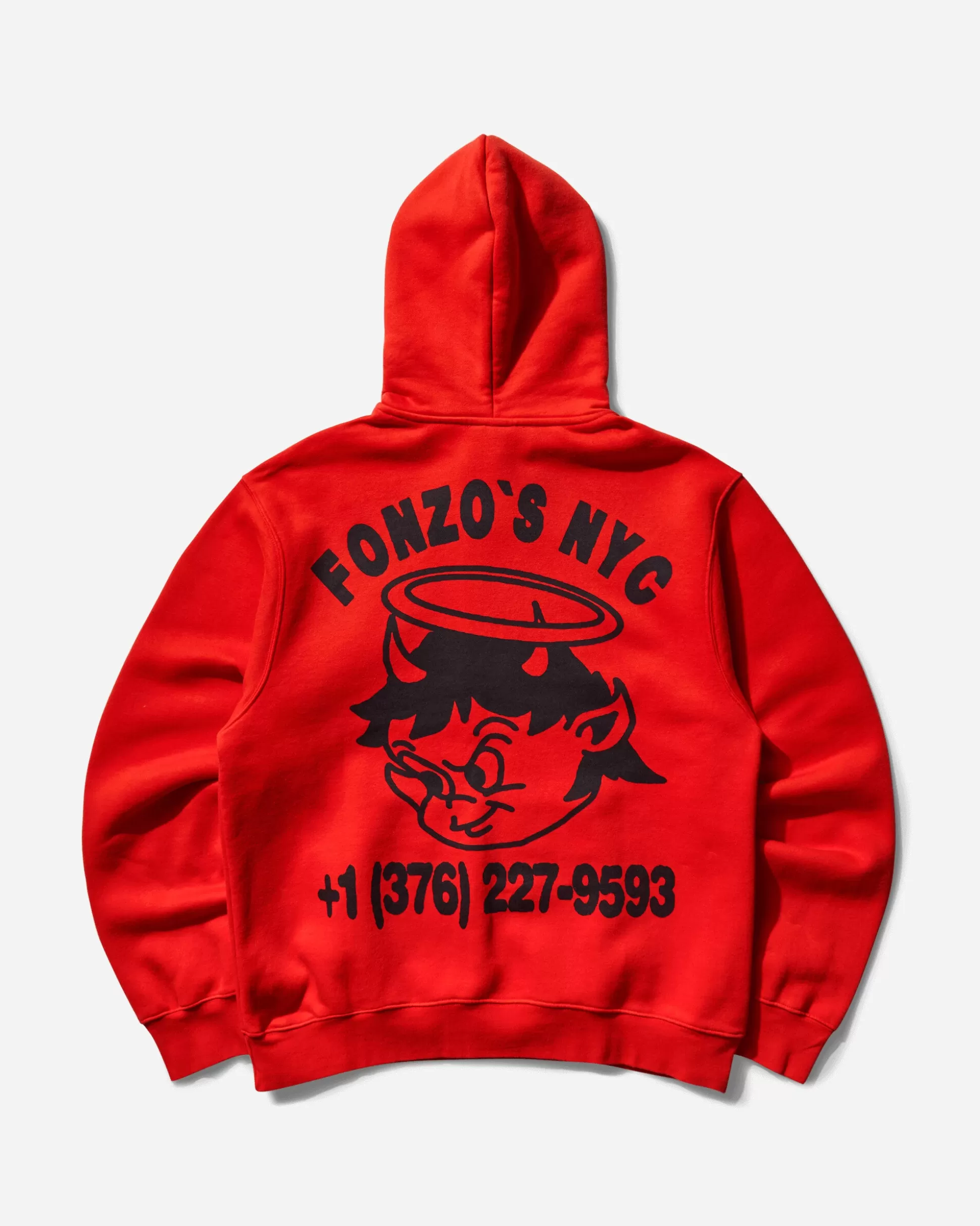 Public Possession Men's Fonzo Hoodie Bright Red Store