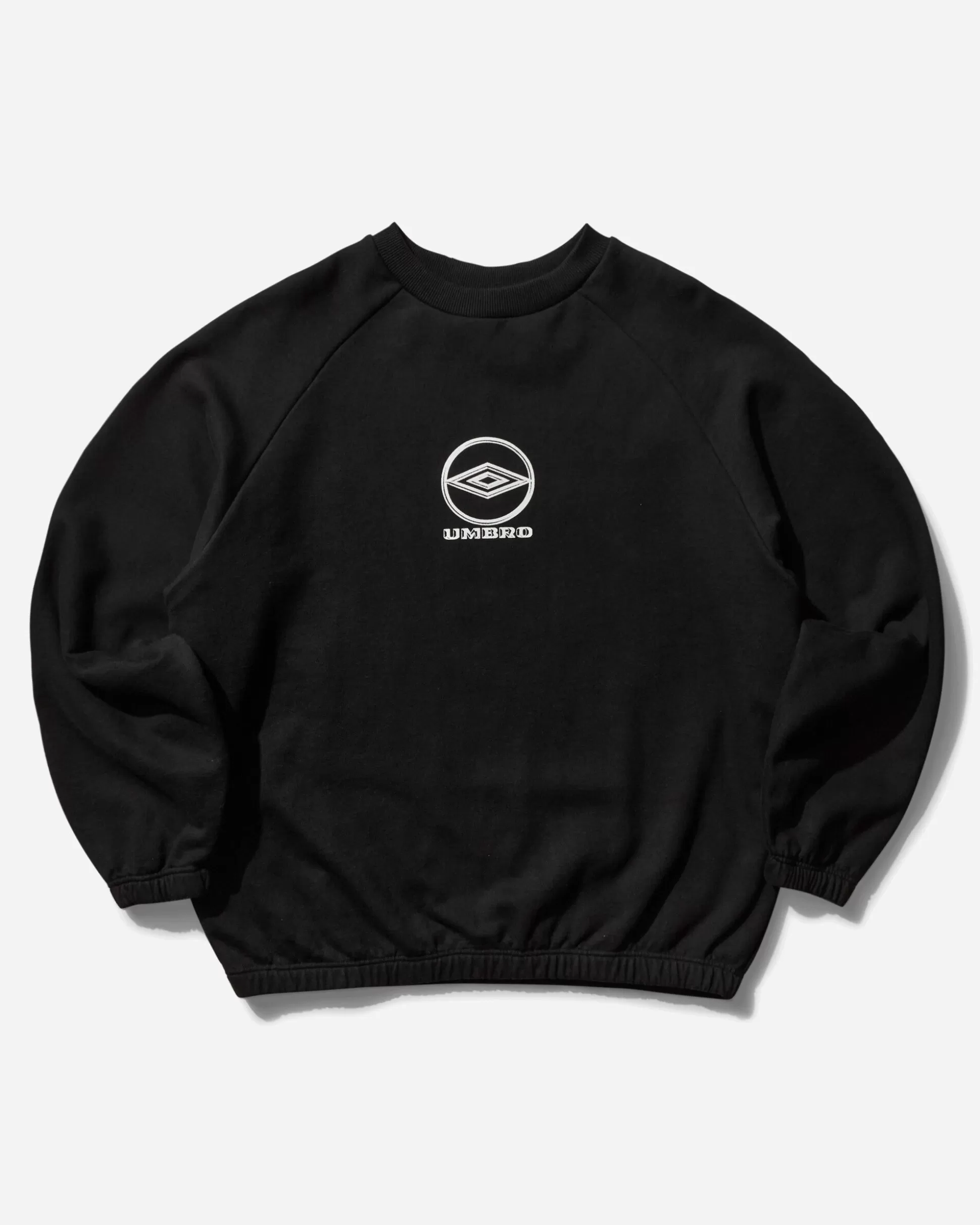 Umbro Men's Logo Crewneck Sweatshirt Black New