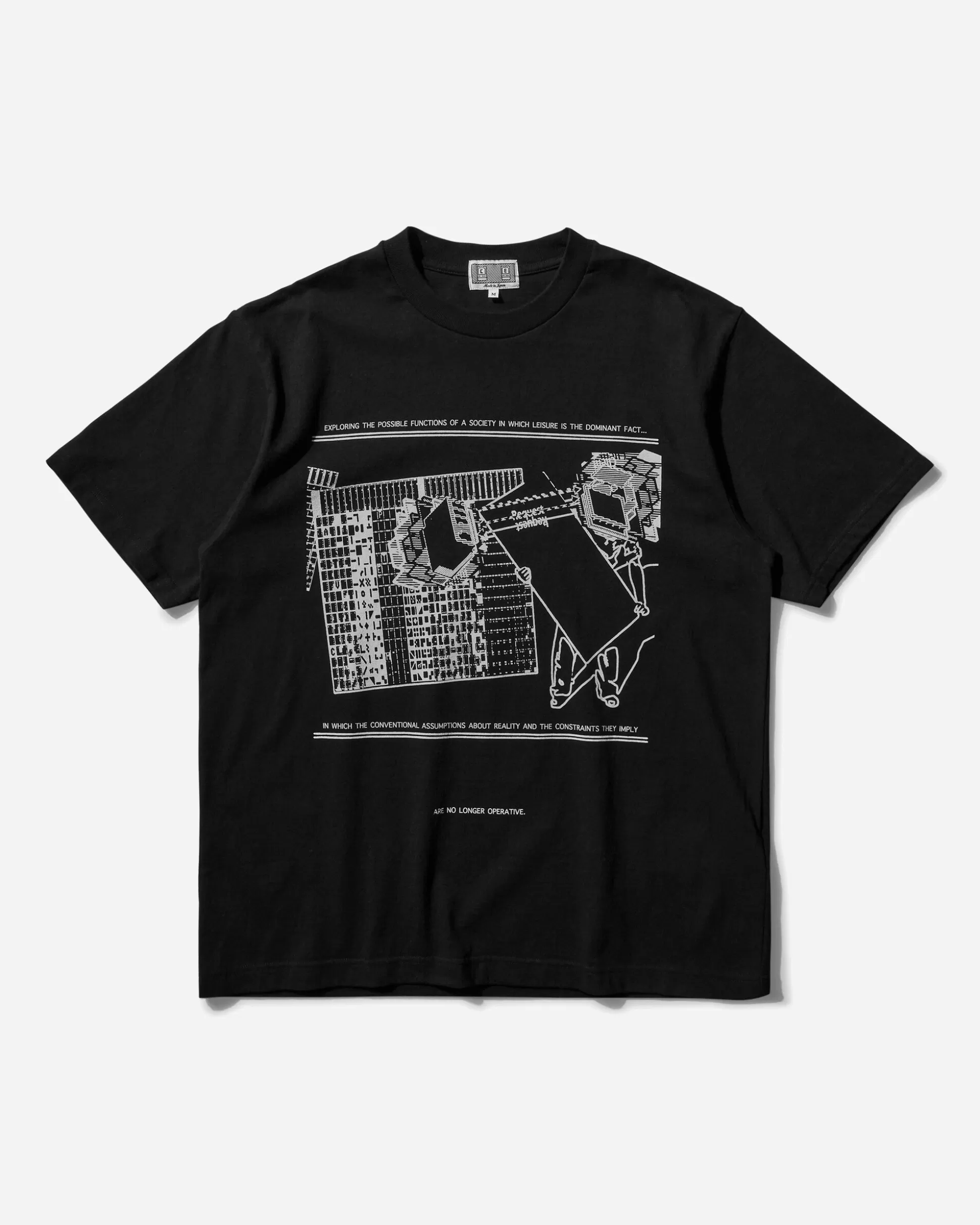 Cav Empt Men's MD Leisure Suite T-Shirt Black Sale