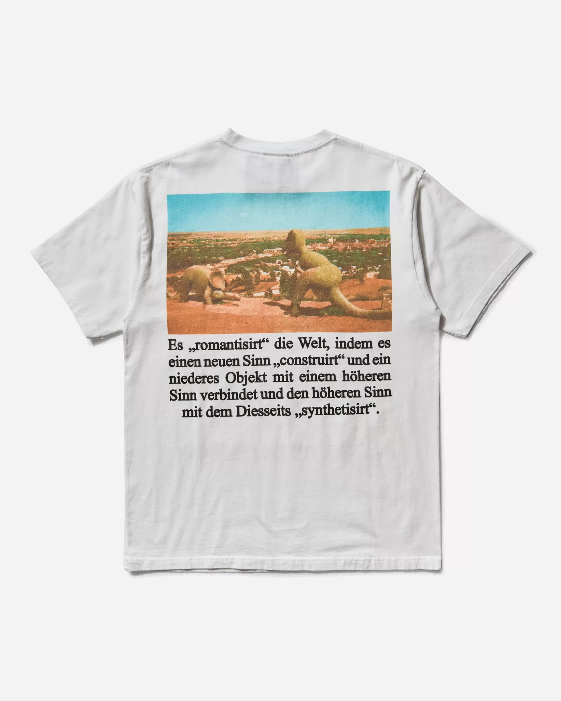 Public Possession Men's Novalis T-Shirt White New