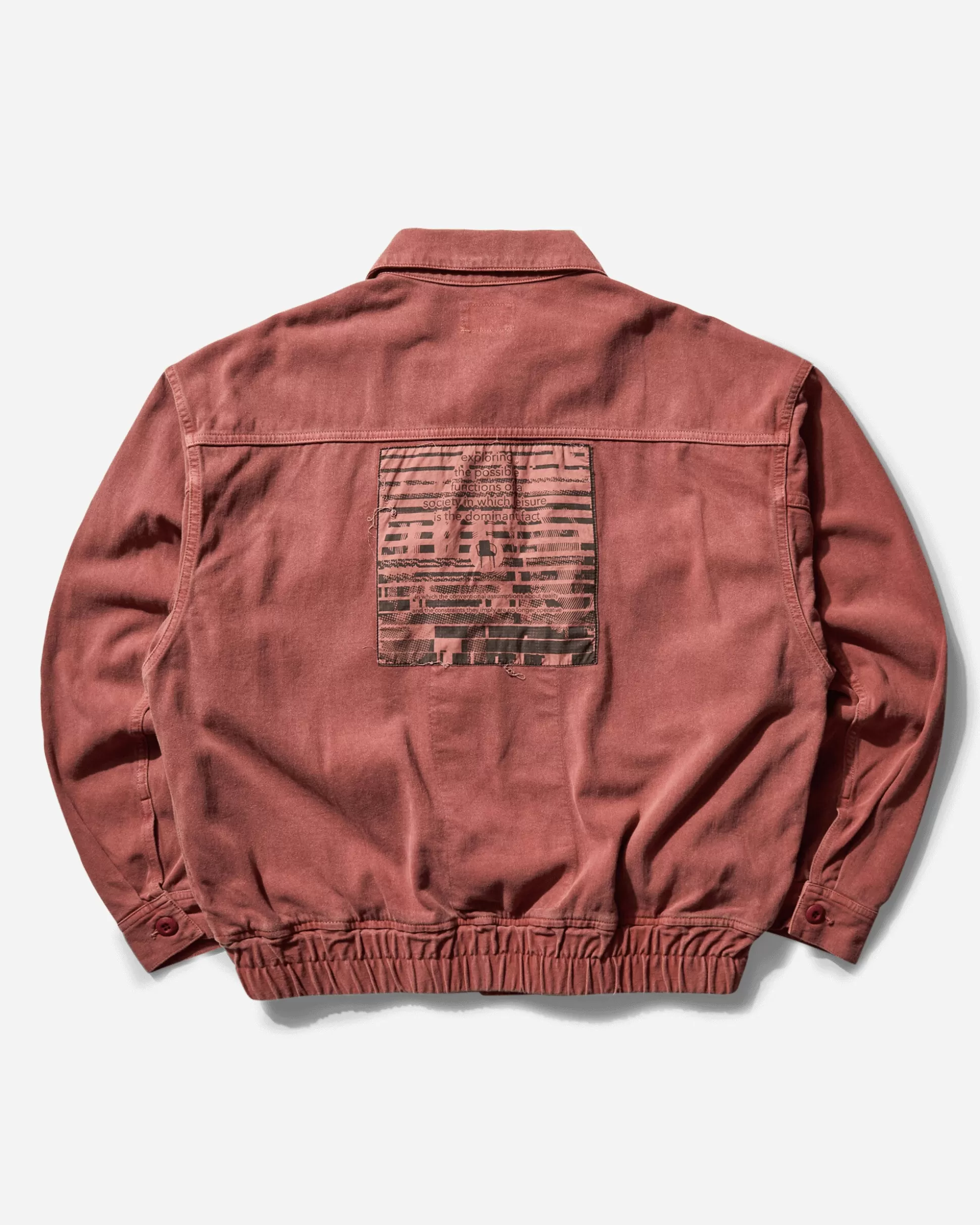 Cav Empt Men's Overdye Community Button Jacket Brown Clearance