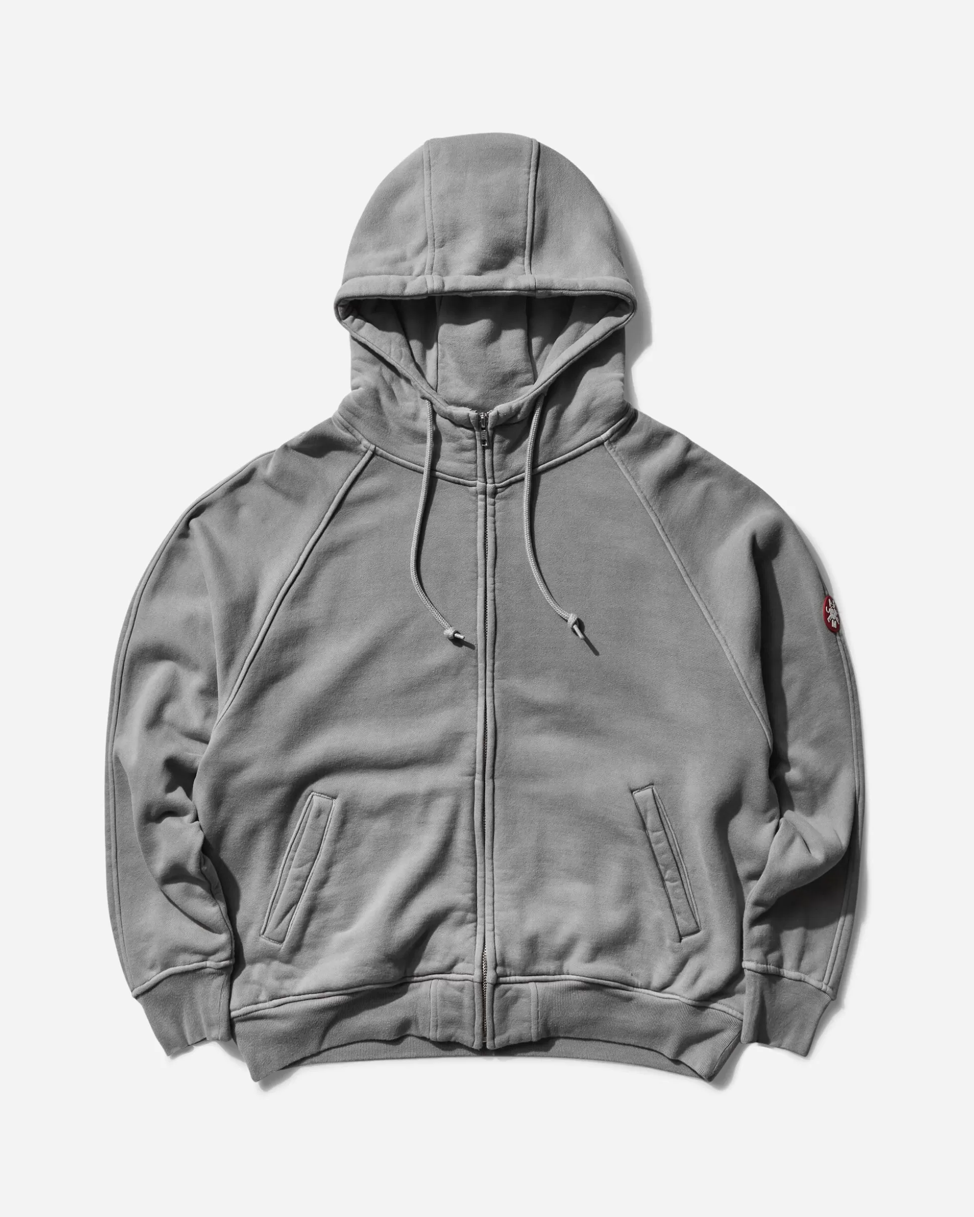 Cav Empt Men's Overdye MD Explorer Big Heavy Hoodie Grey Cheap