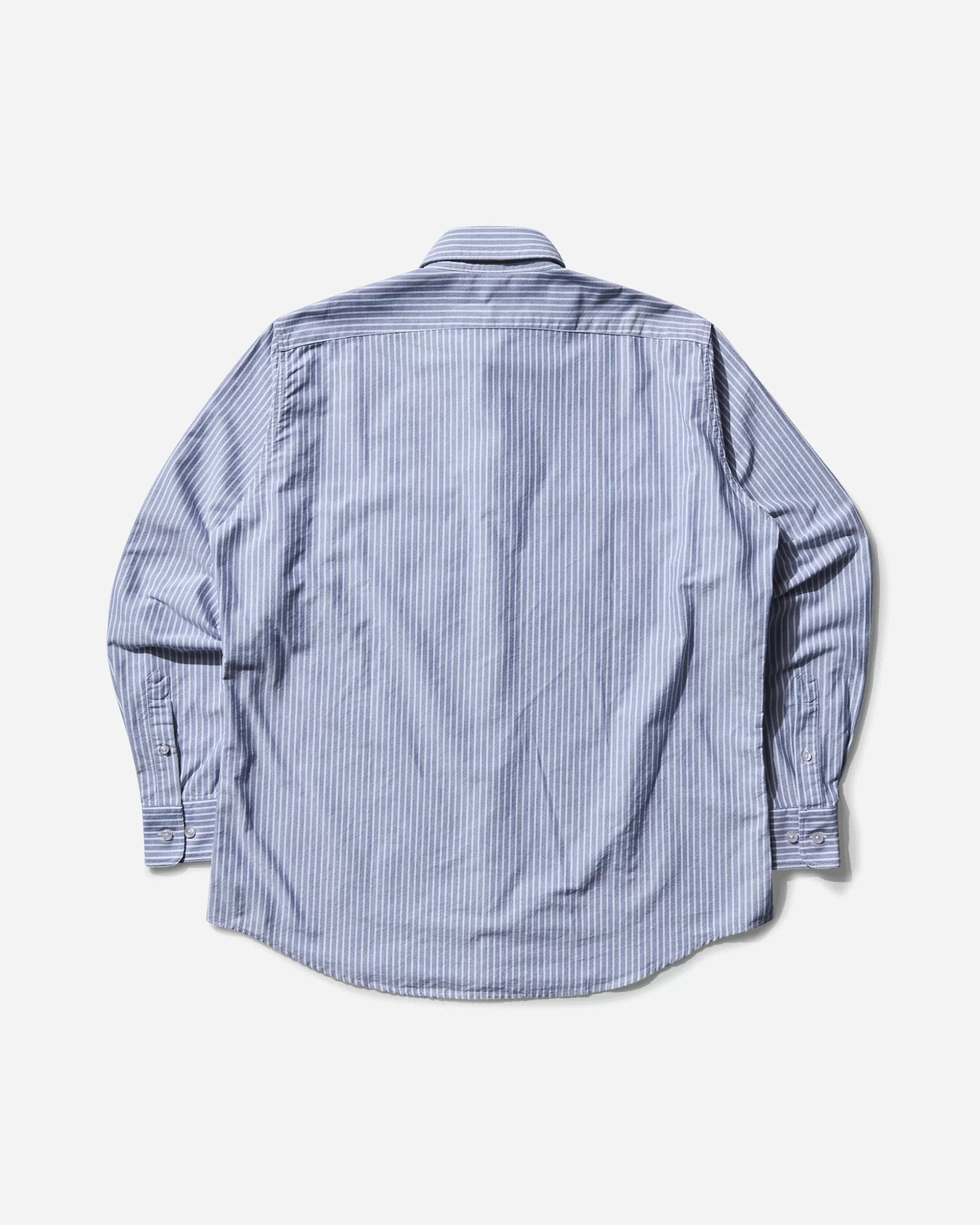 No Problemo Men's Oxford Stripe Shirt White Store