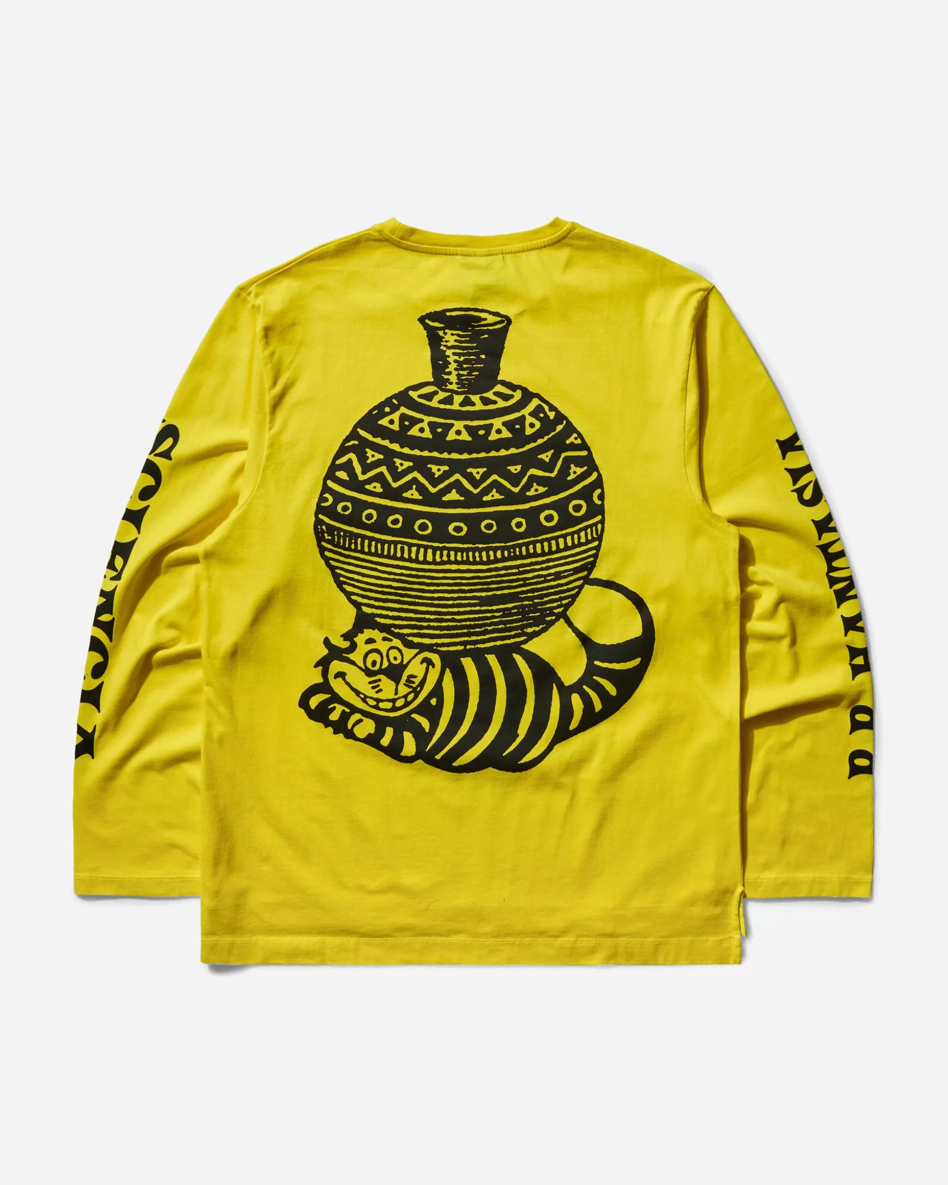 Public Possession Men's Phantasia Sciencia Longsleeve T-Shirt Yellow Discount