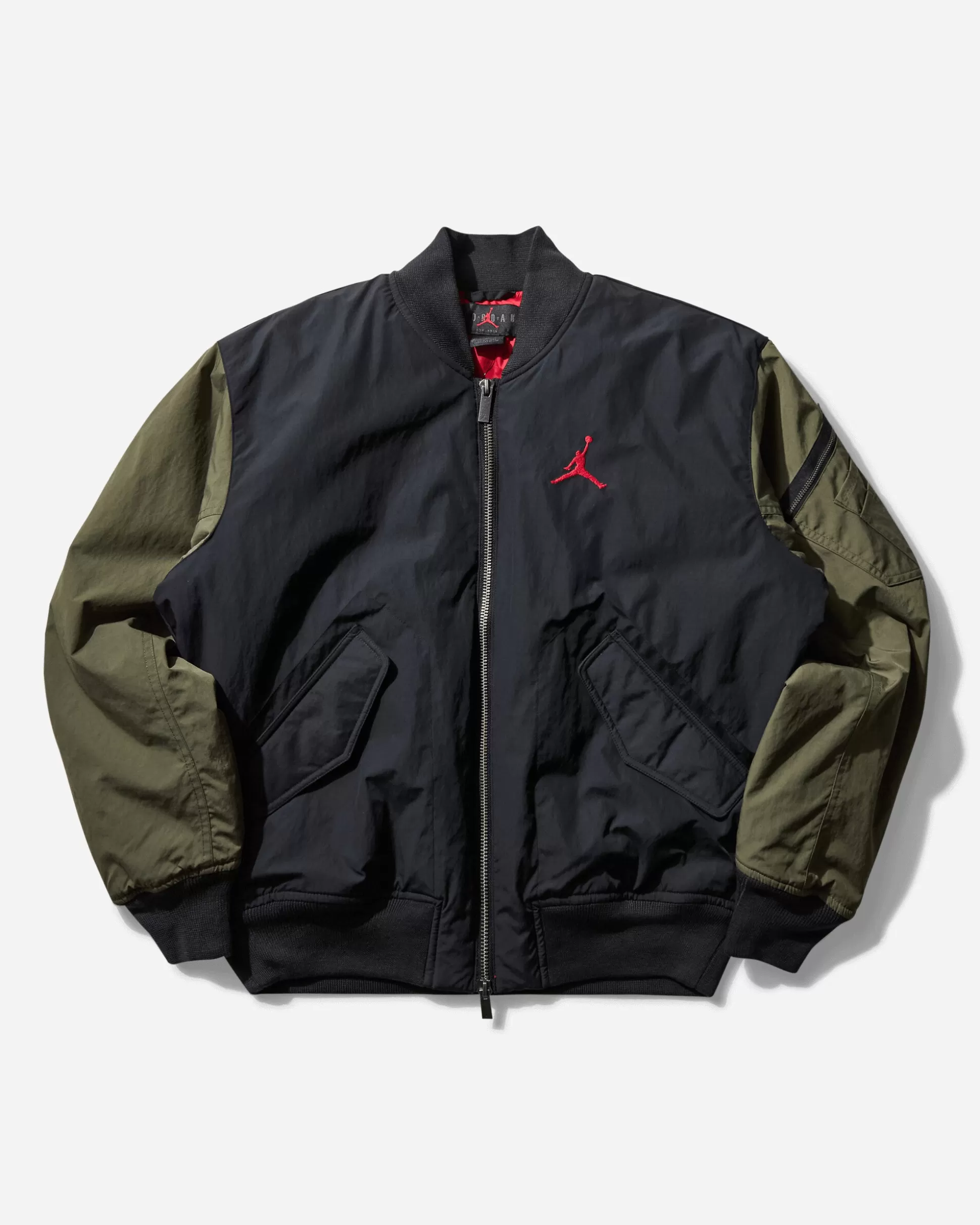 Nike Jordan Men's Renegade Jacket Off Noir / Medium Olive Discount