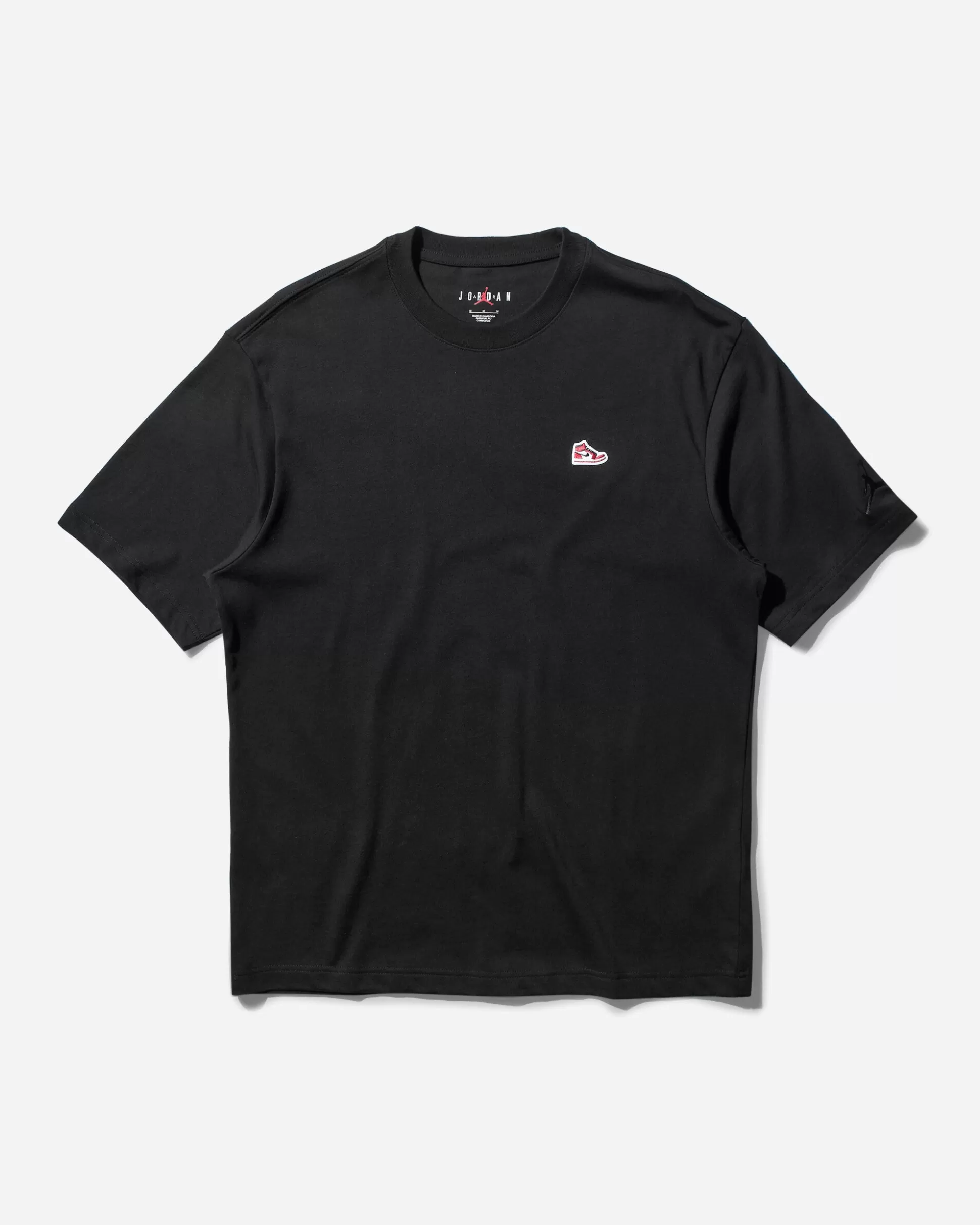 Nike Jordan Men's Sneaker Patch T-Shirt Black Cheap