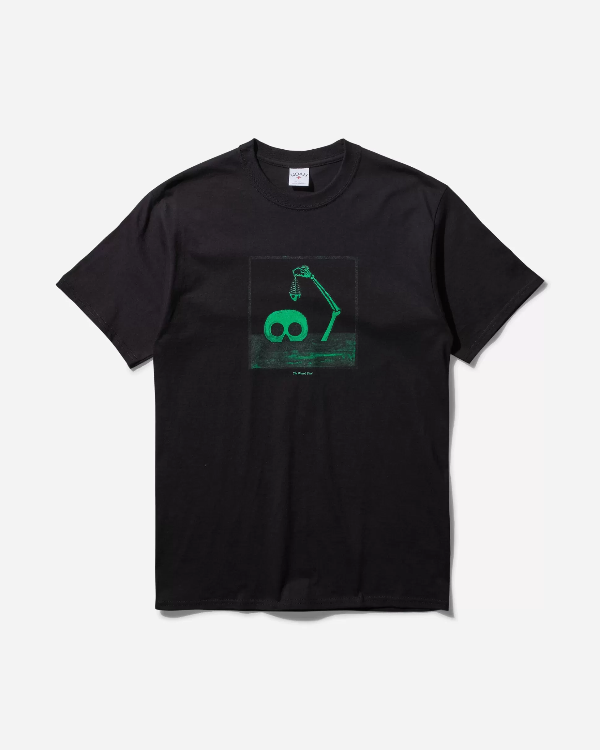Noah Men's The Water's Fine T-Shirt Black New
