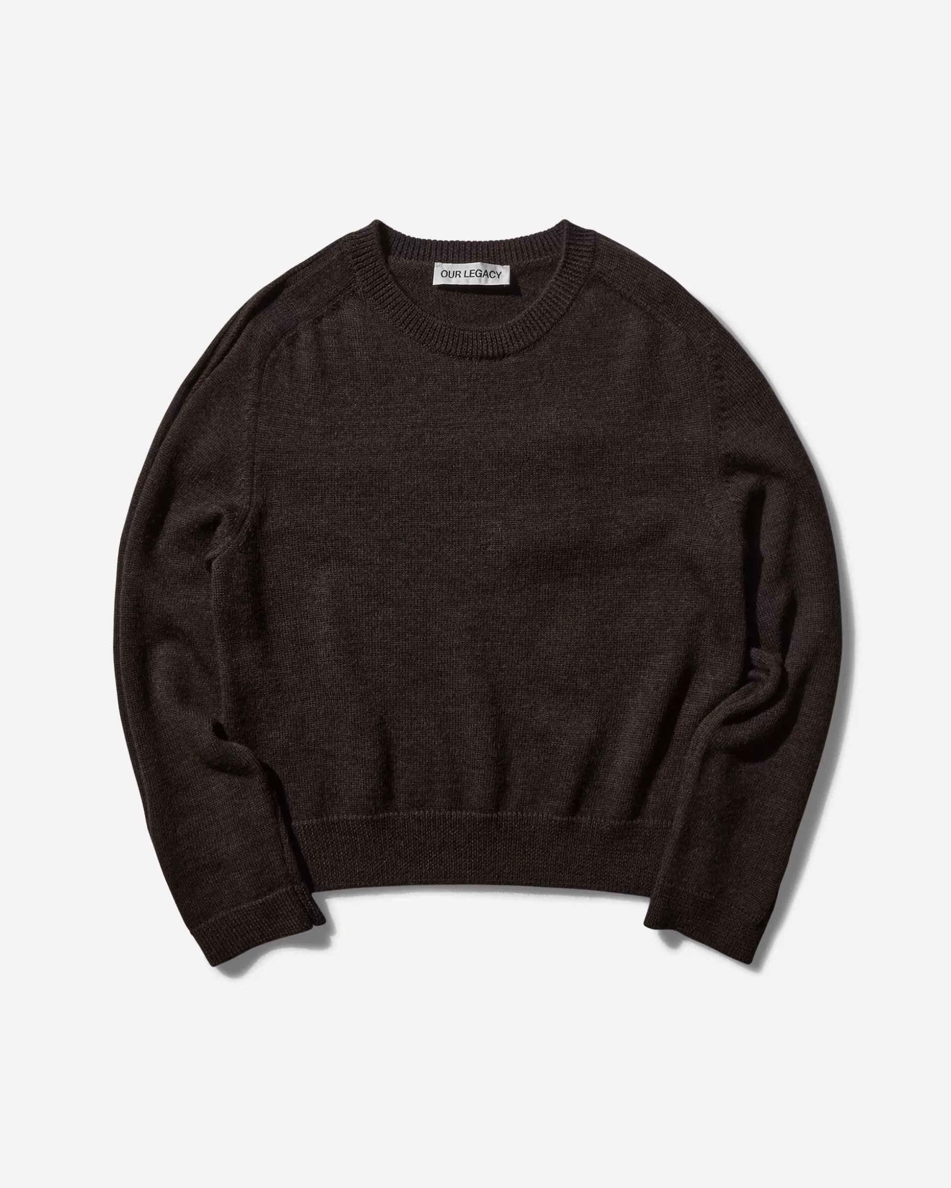 Our Legacy Men's True Roundneck Sweater University Brown Cheap