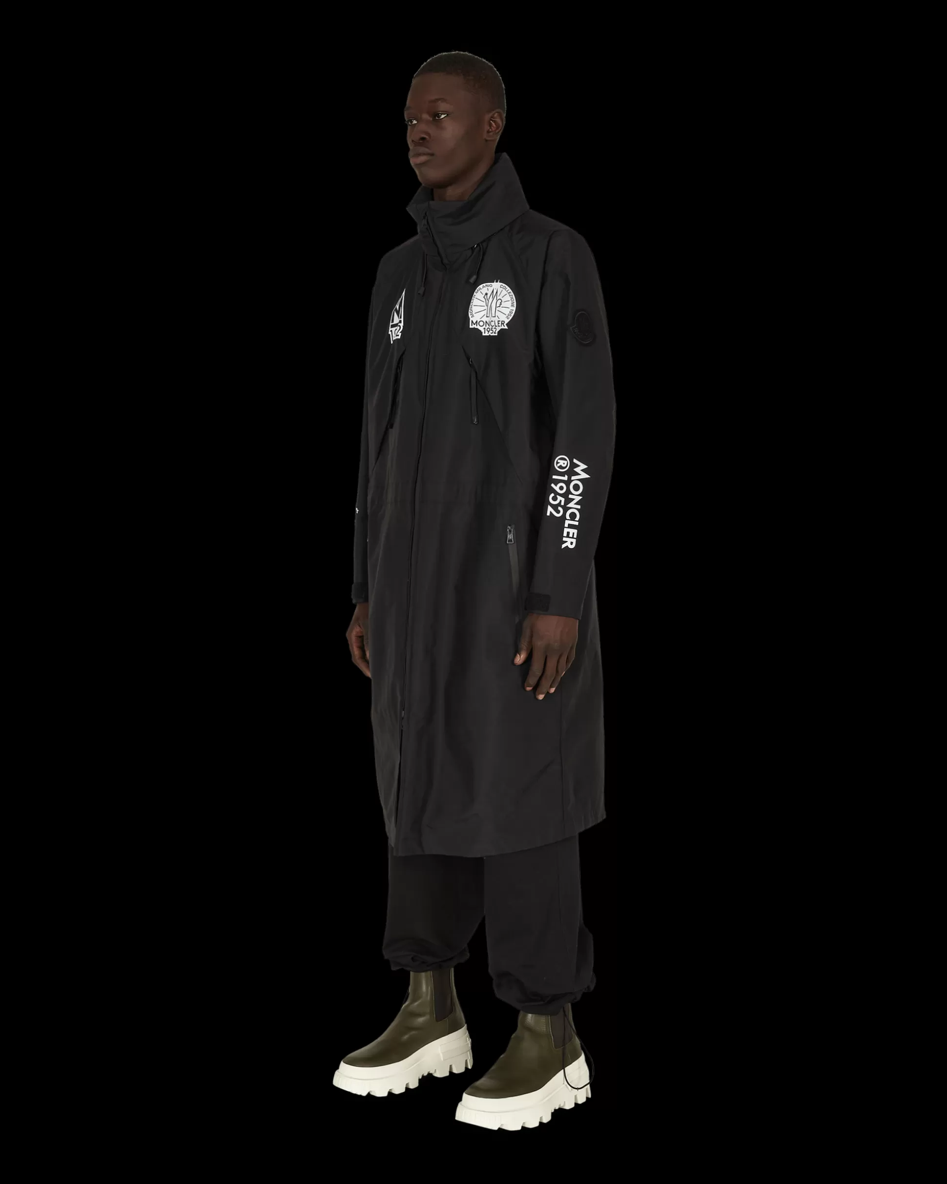Moncler Genius 2 Moncler 1952 Arakawa Parka Black Hot