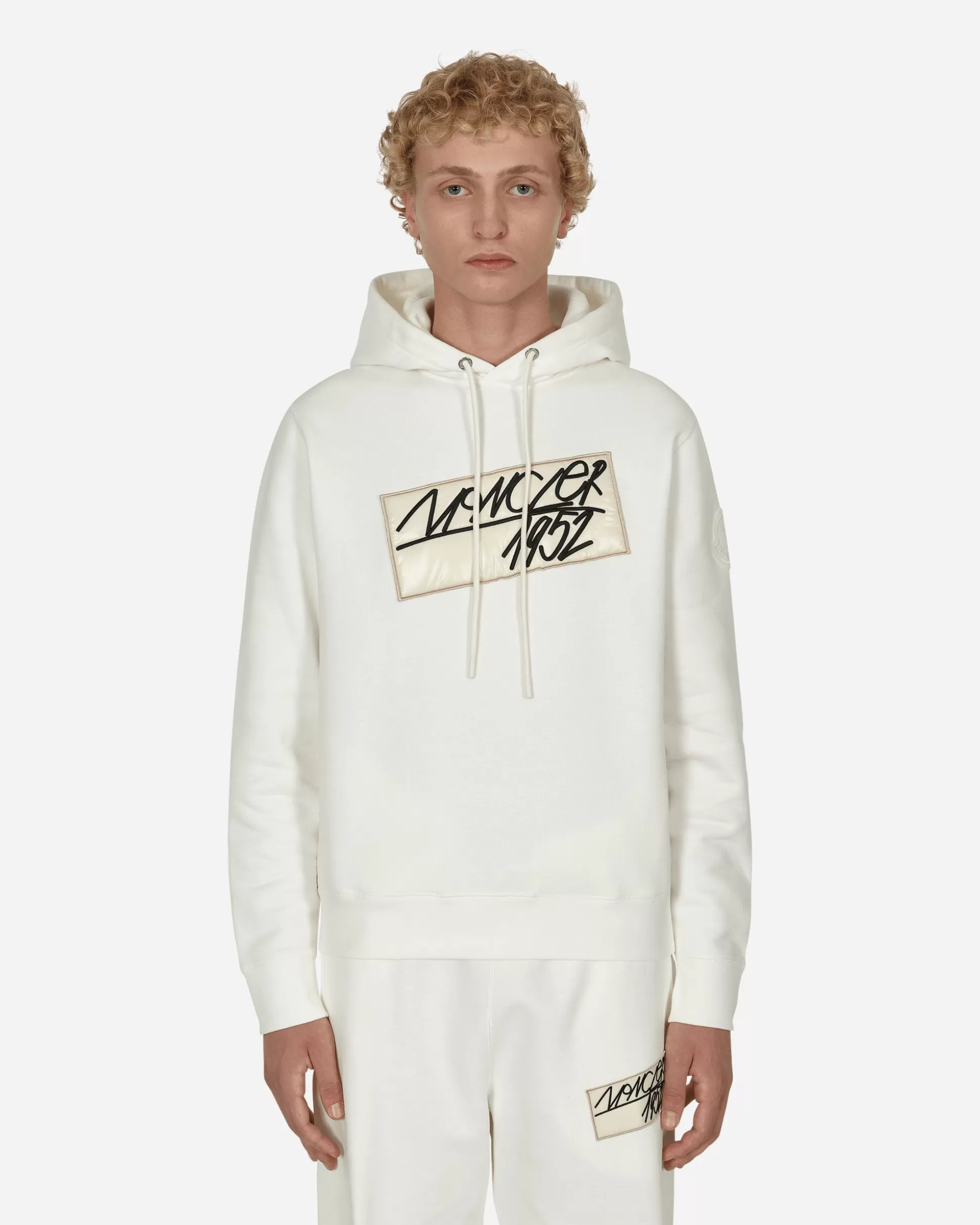Moncler Genius 2 Moncler 1952 Hooded Sweatshirt Beige Clearance