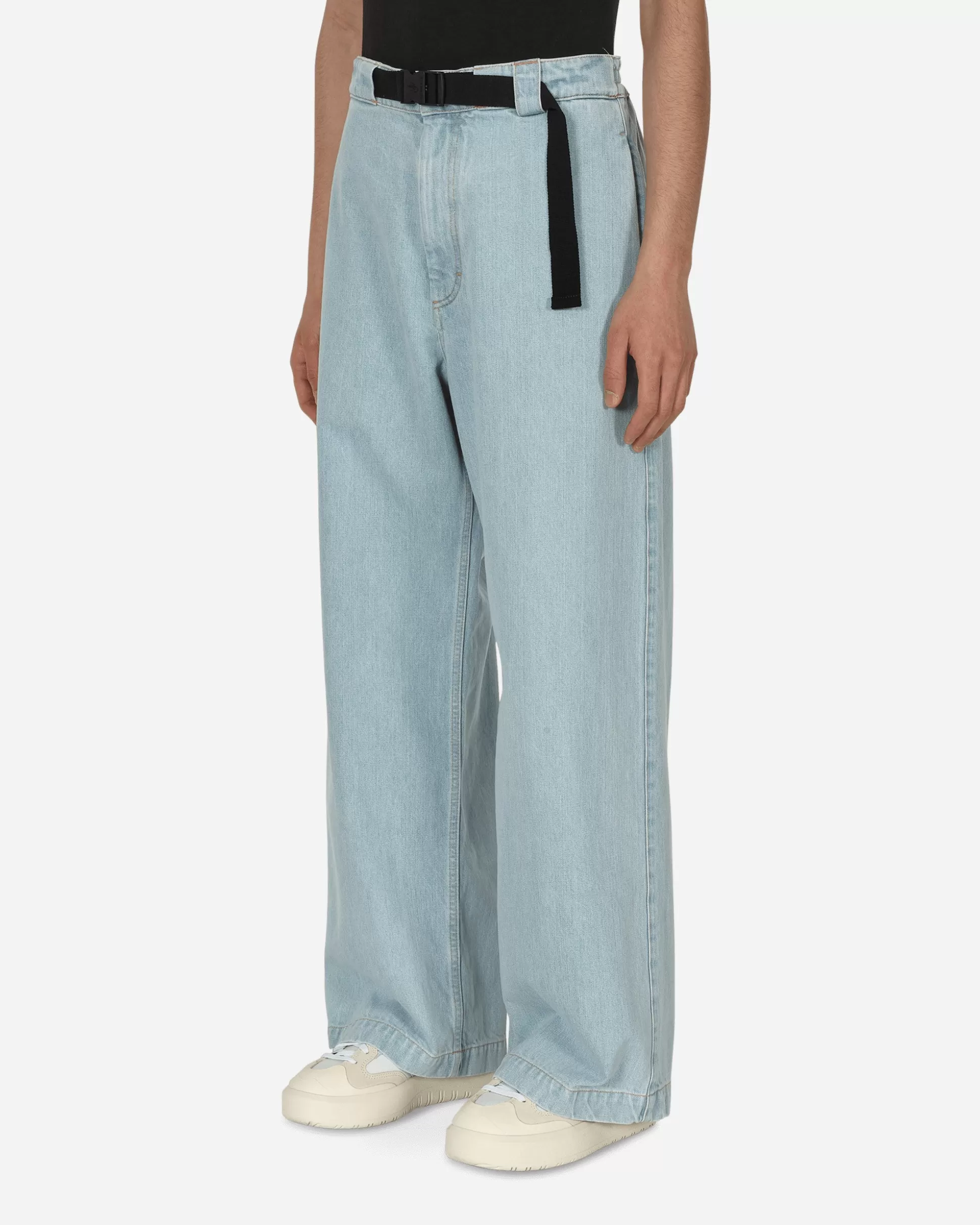 Moncler Genius 1 Moncler JW Anderson Bleached Jeans Blue New