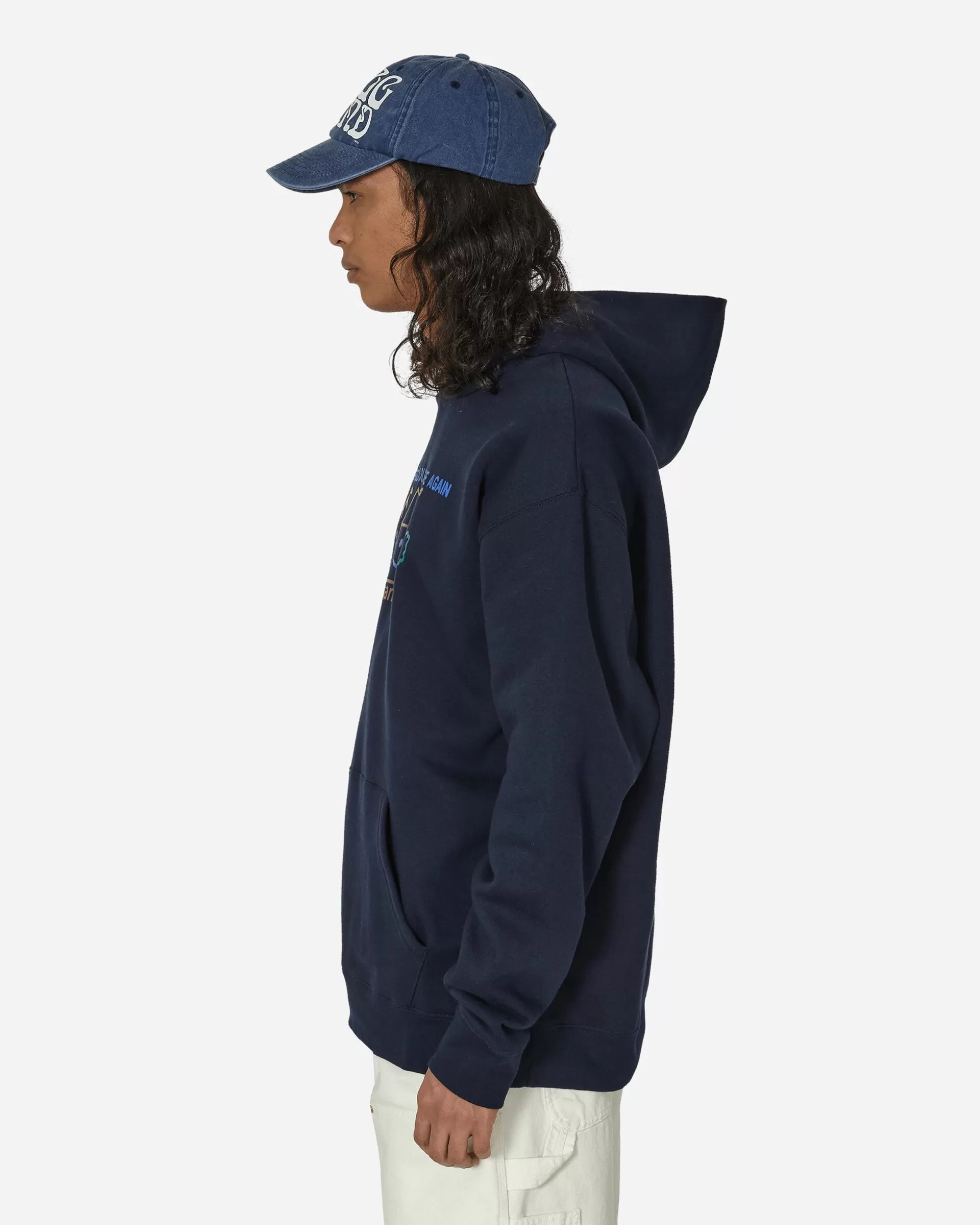 Nancy Never Go Outside Again Hoodie Navy Store
