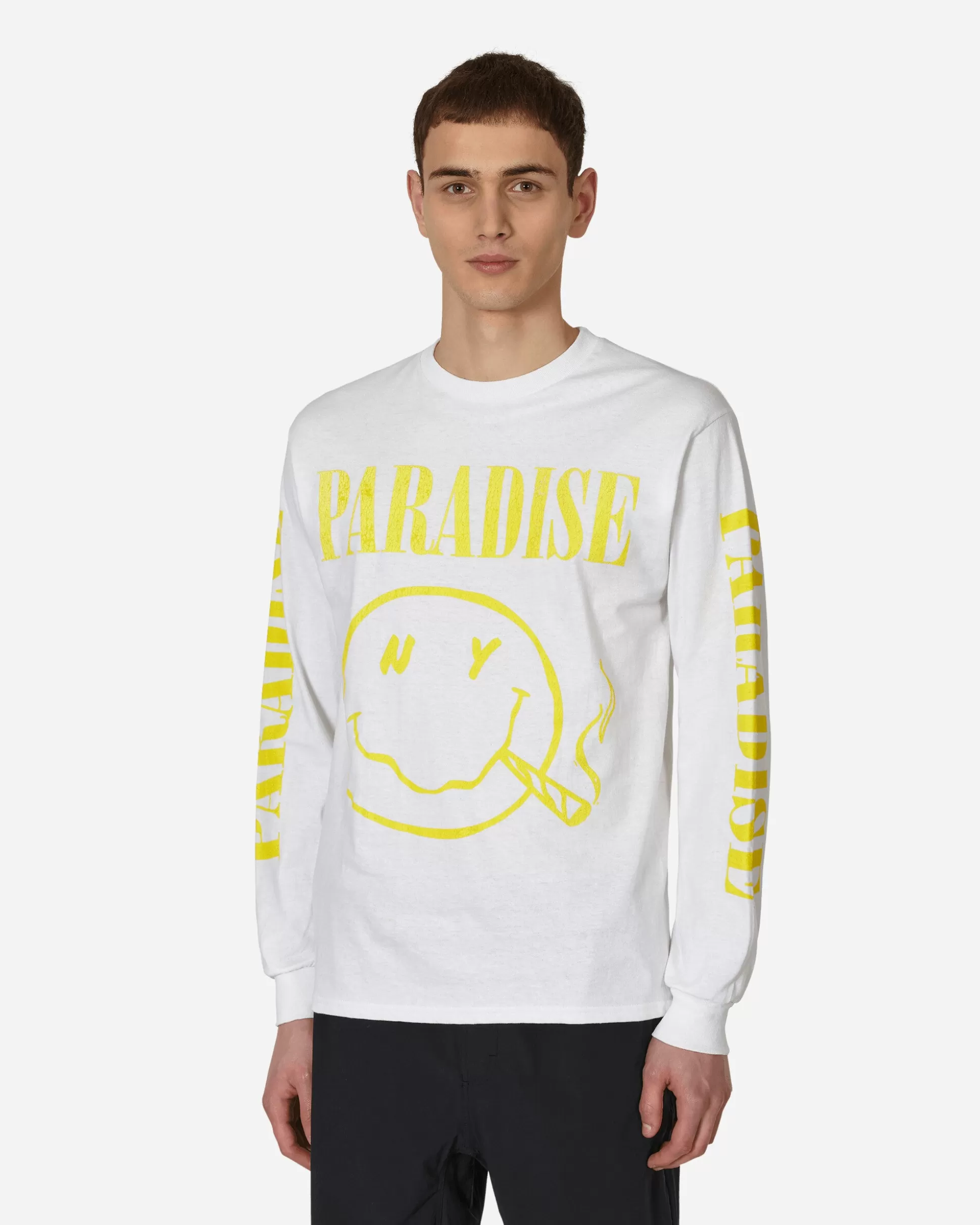 Paradis3 Nirvana In Longsleeve T-Shirt White Shop