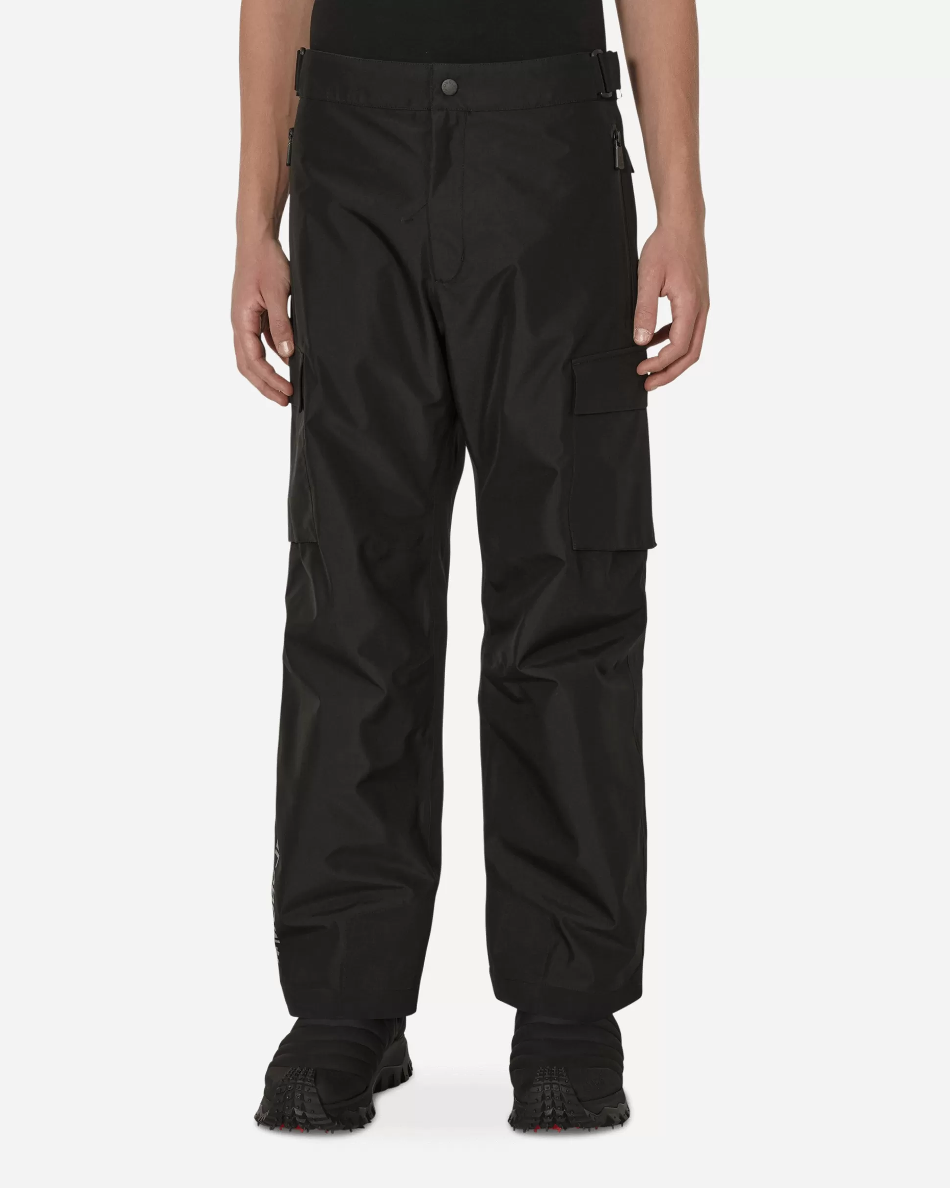 Moncler Grenoble Nylon Ski Trousers Black Cheap