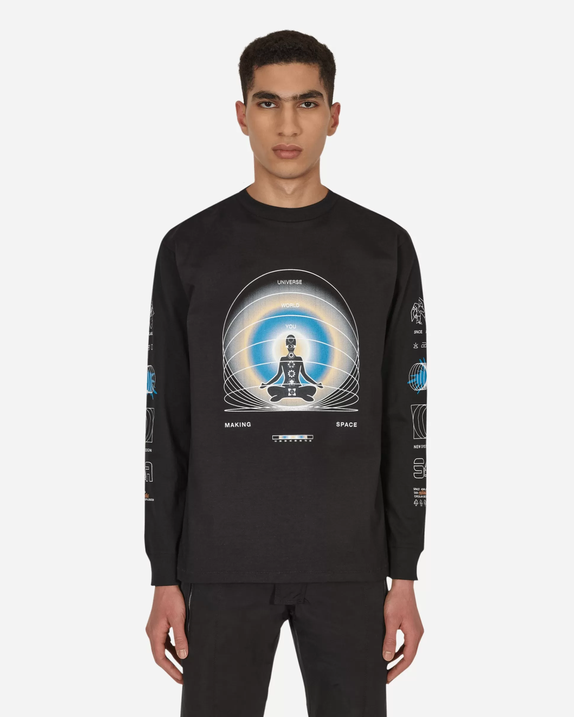Space Available Oneness Longsleeve T-Shirt Black Clearance