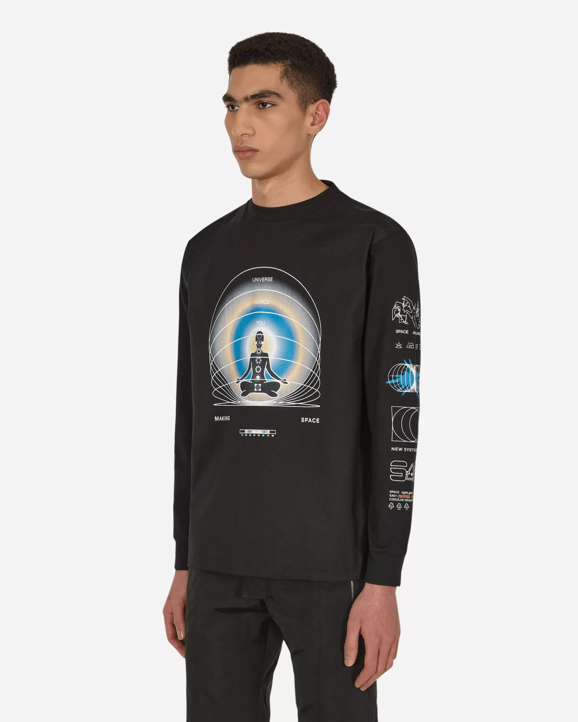 Space Available Oneness Longsleeve T-Shirt Black Clearance