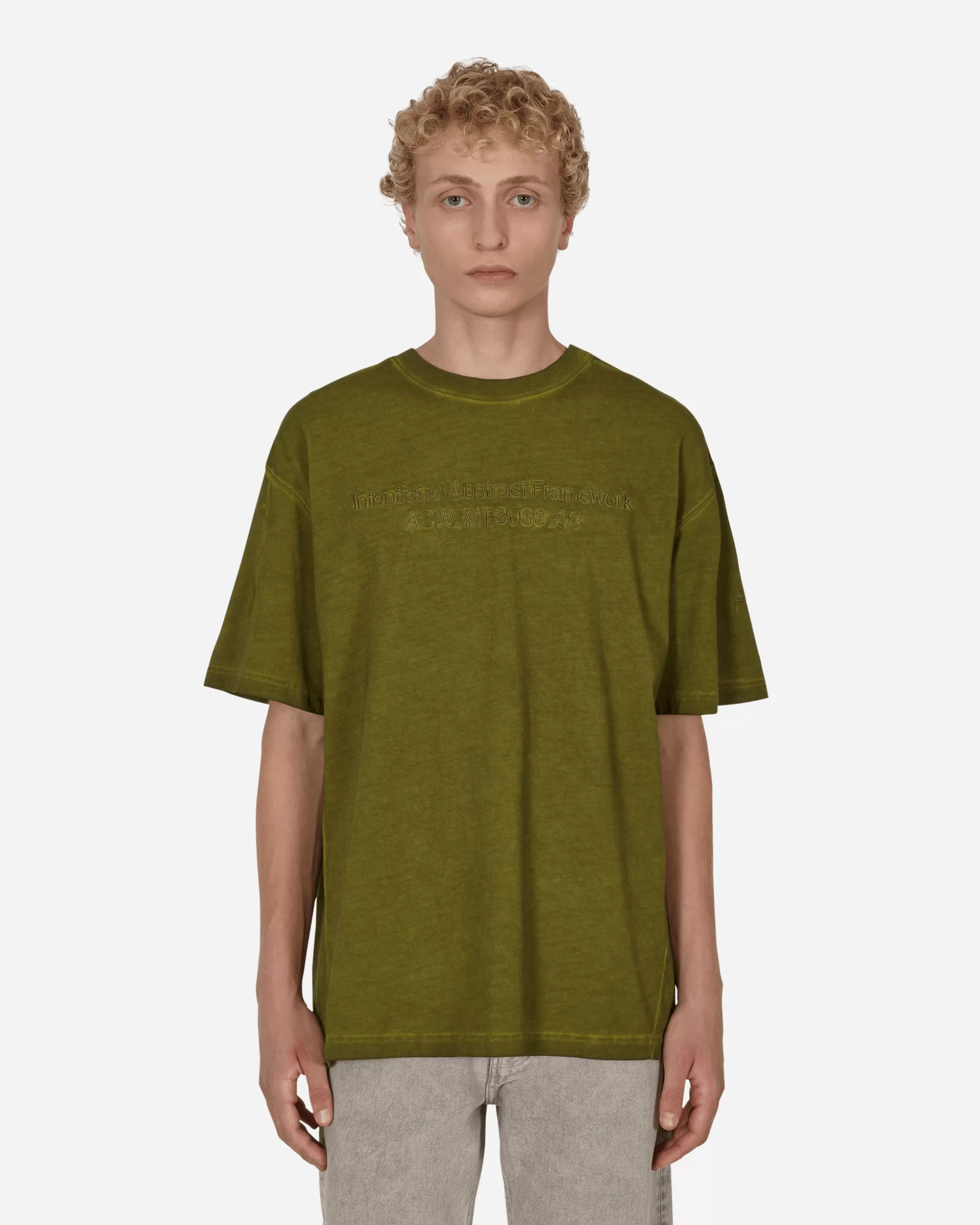 A-Cold-Wall* Overdye T-Shirt Green Store