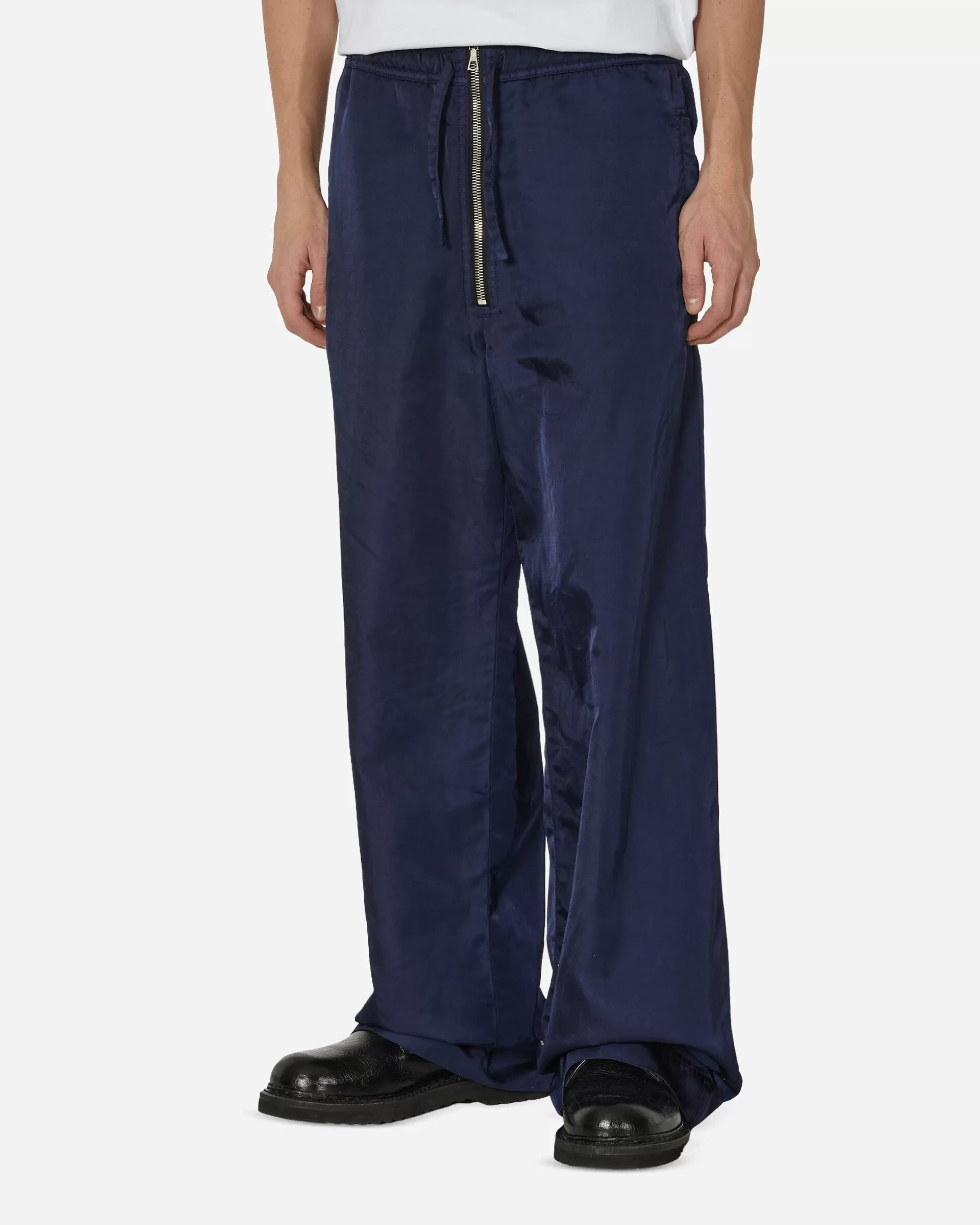 Dries Van Noten Overdyed Pants Blue New