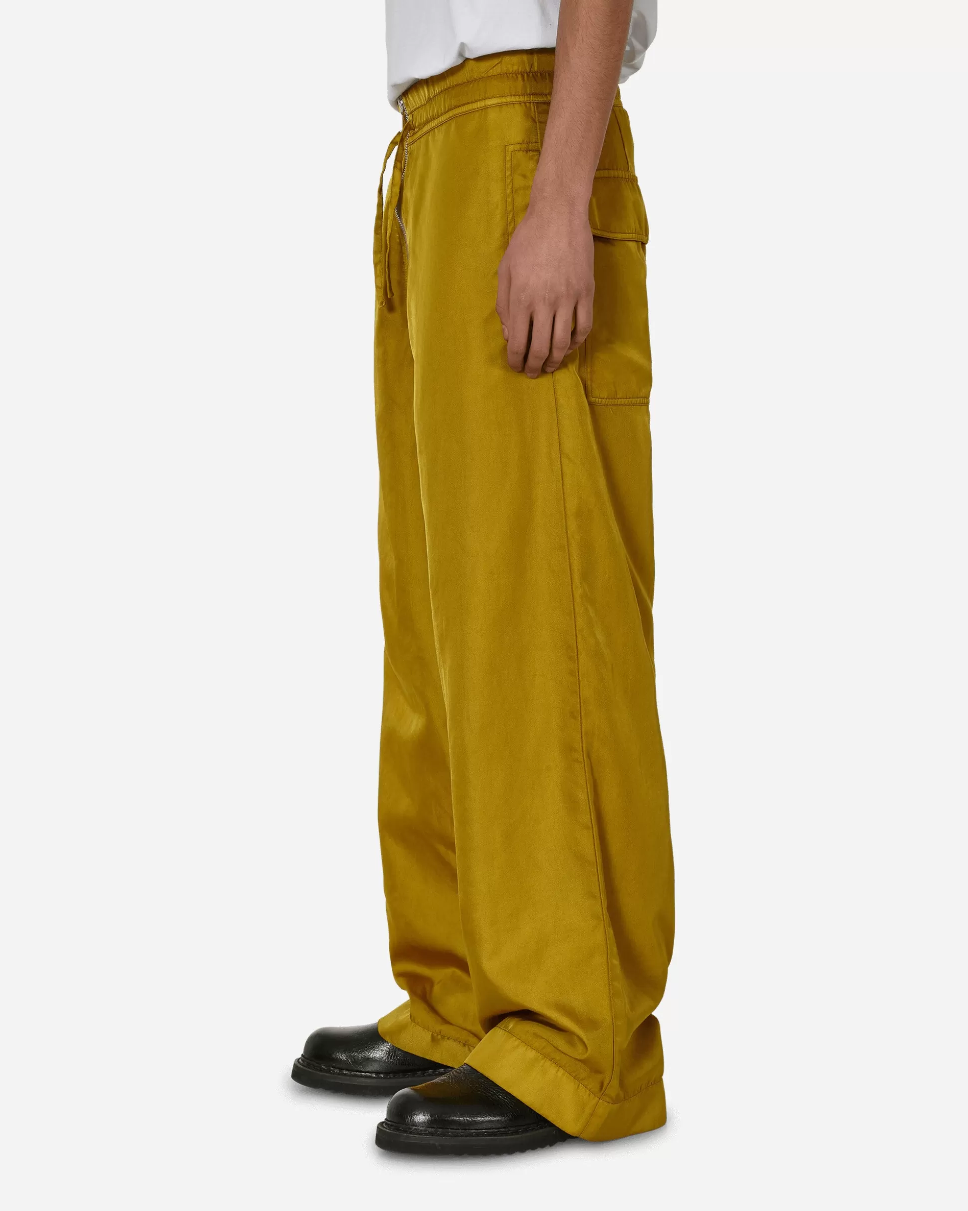 Dries Van Noten Overdyed Pants Olive Cheap
