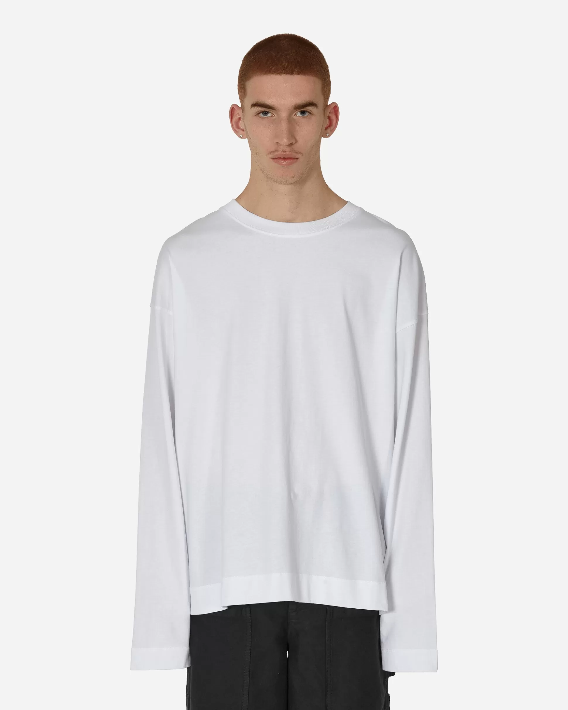 Dries Van Noten Oversized Longsleeve T-Shirt White Online