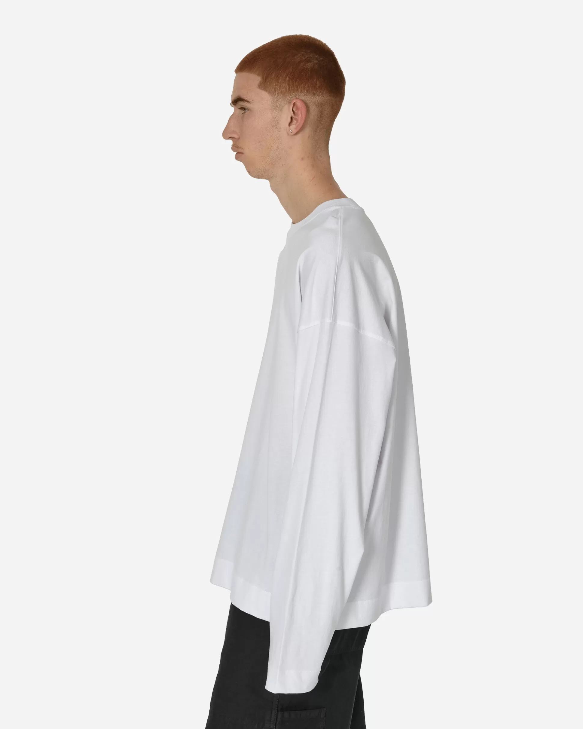 Dries Van Noten Oversized Longsleeve T-Shirt White Online