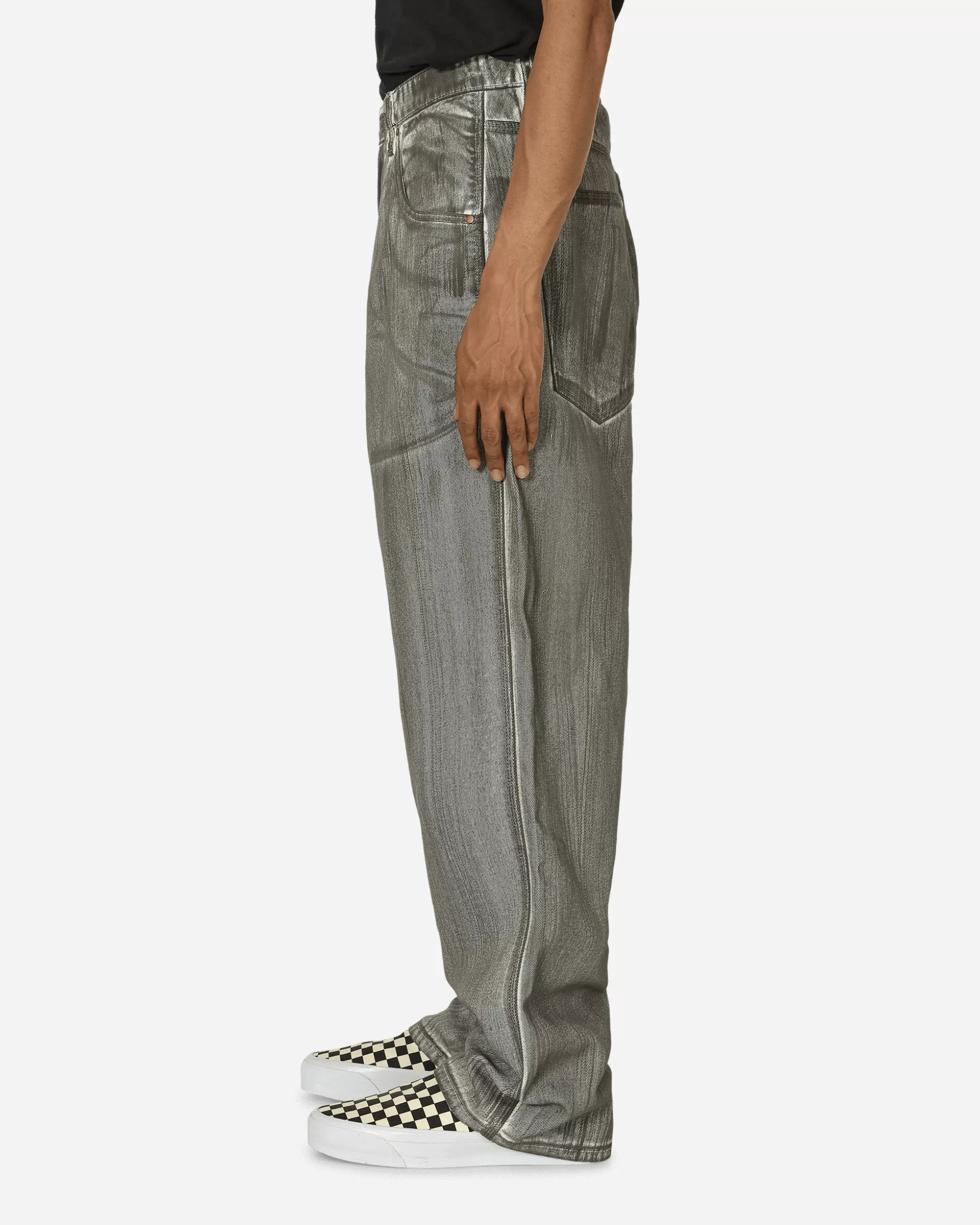 Stingwater Painted Chain Jeans Black Flash Sale