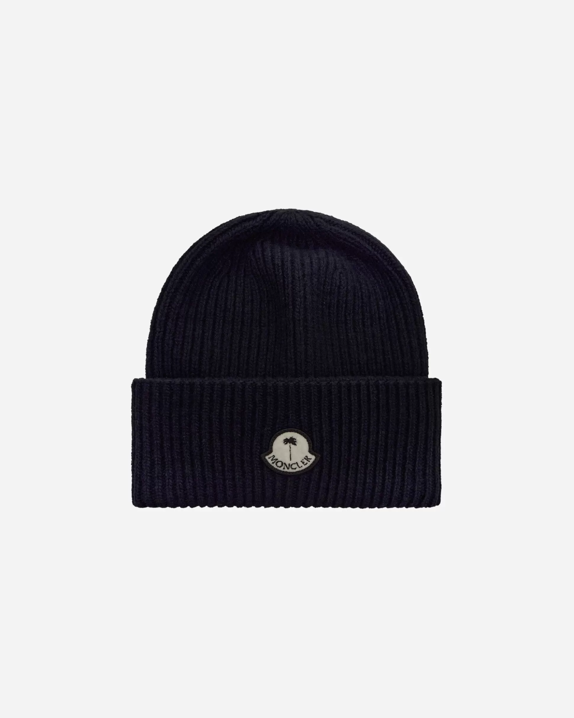 Moncler Genius Palm Angels Wool Beanie Navy Cheap
