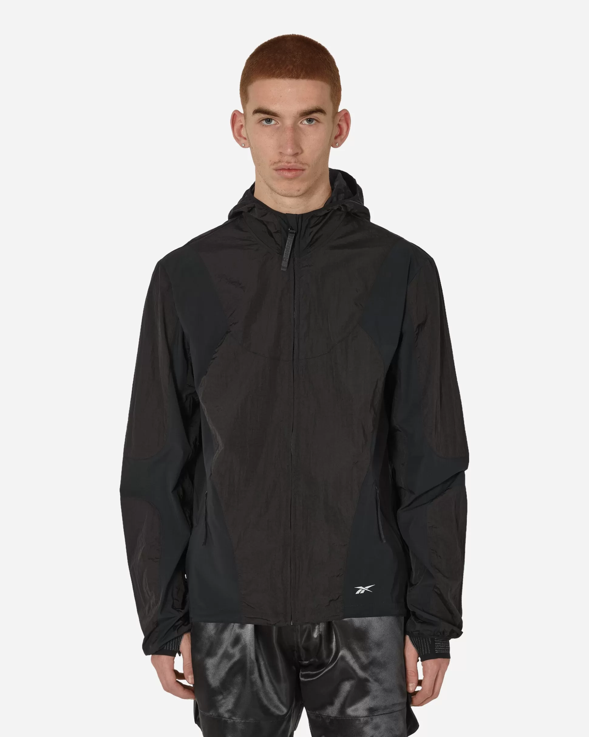 Reebok Paneled Running Jacket Black Shop