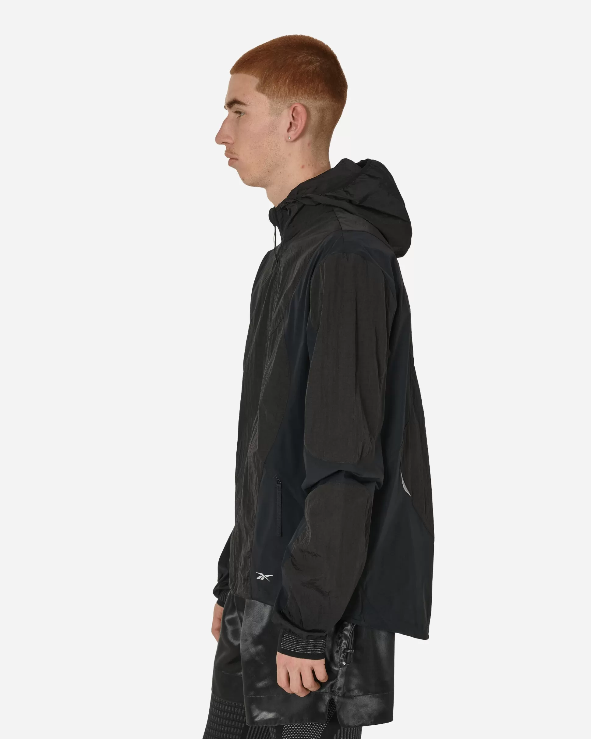 Reebok Paneled Running Jacket Black Shop