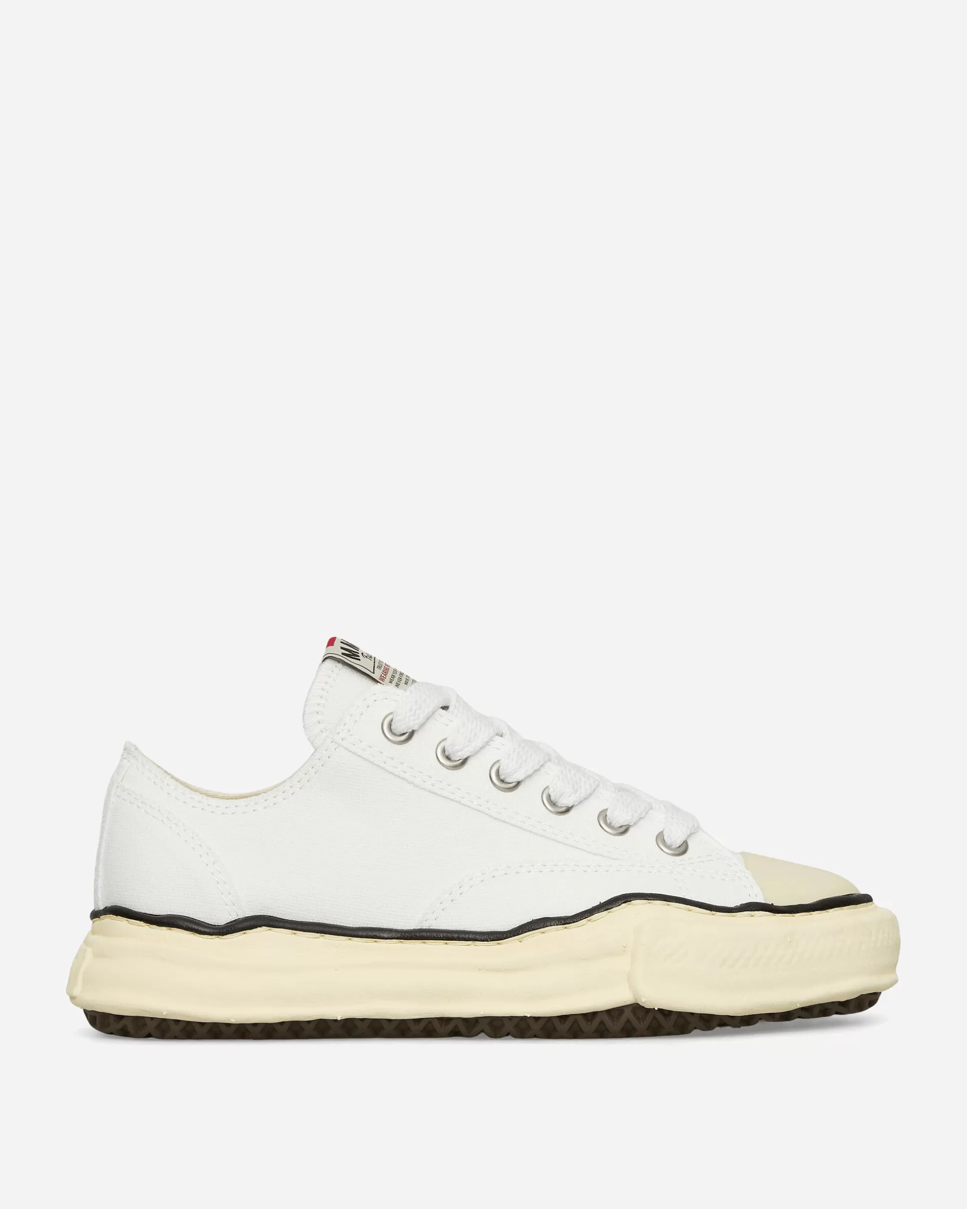 Maison MIHARA YASUHIRO Peterson VL OG Sole Canvas Low Sneakers White Fashion