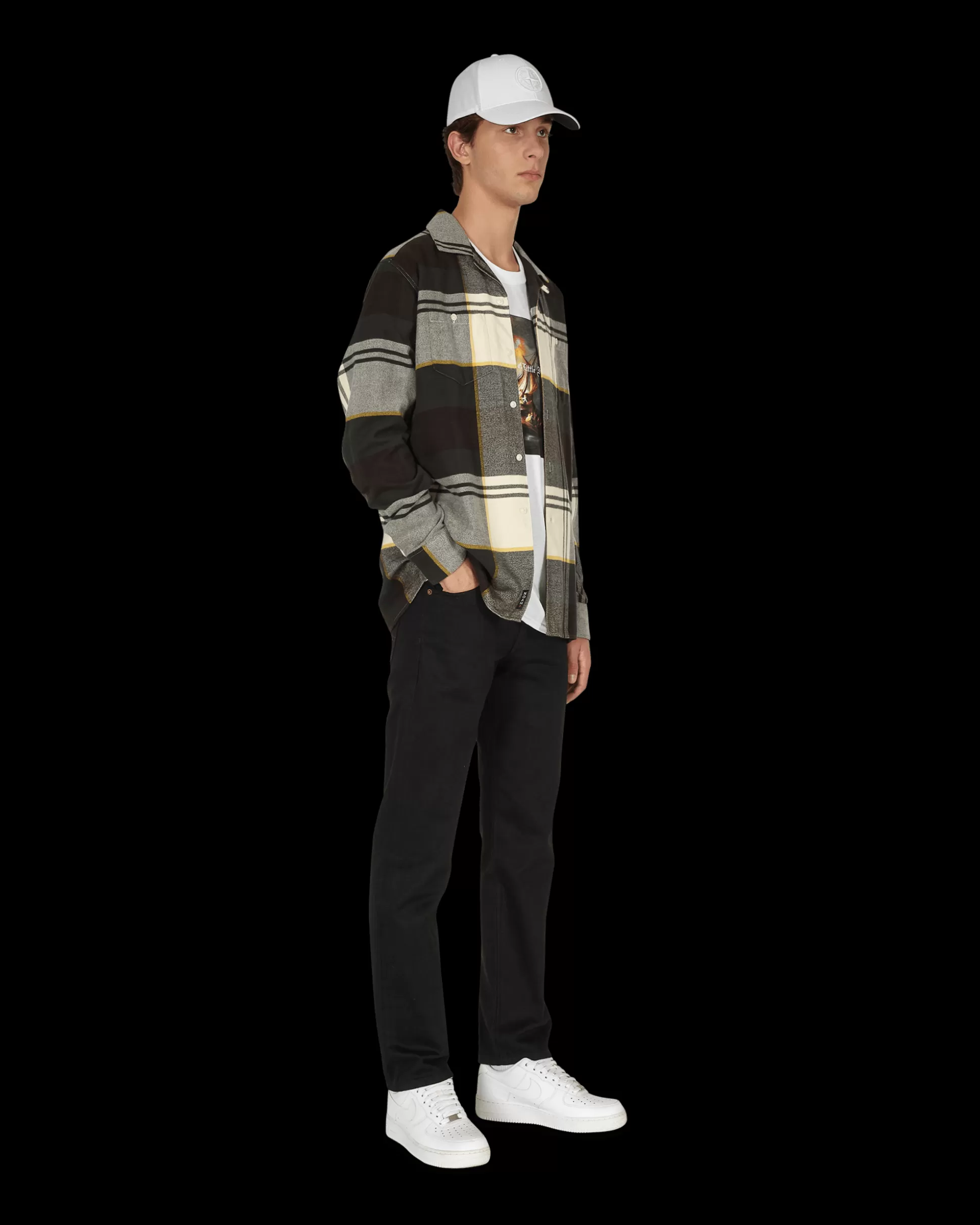 Noah Plaid Lightweight Flannel Shirt Multicolor Hot