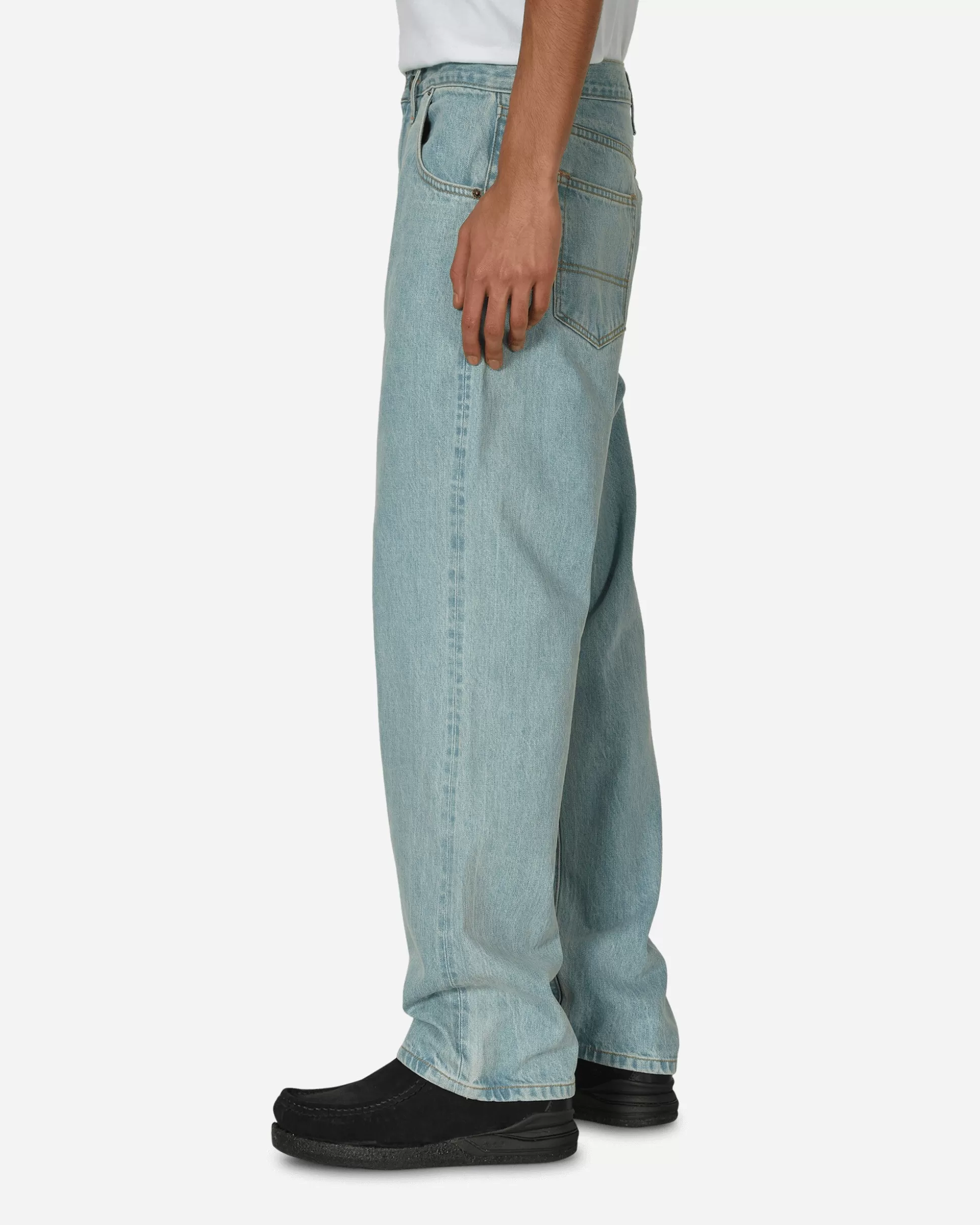 Noah Pleated Jeans Light Wash Hot