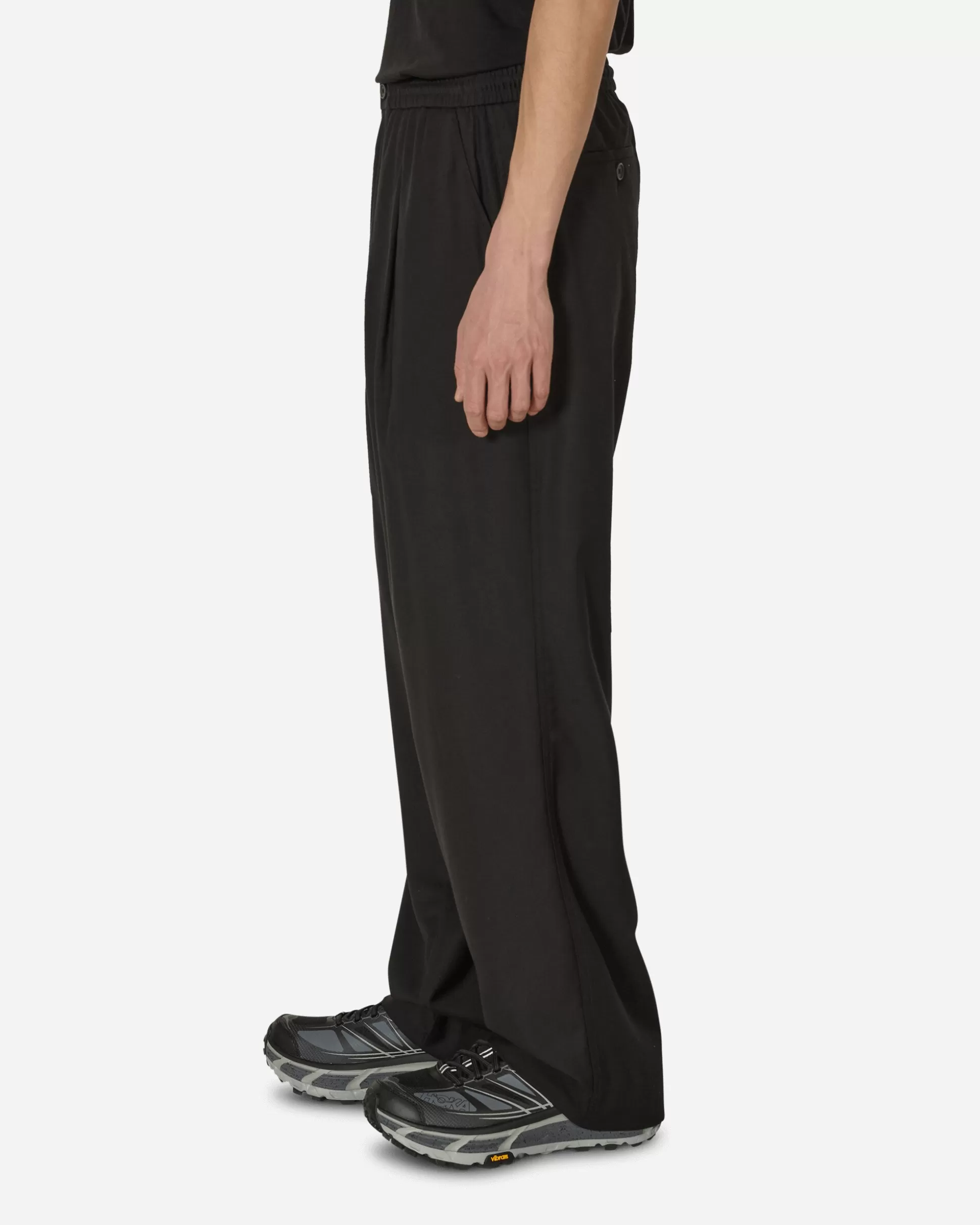 Awake NY Pleated Wool Pants Black Outlet