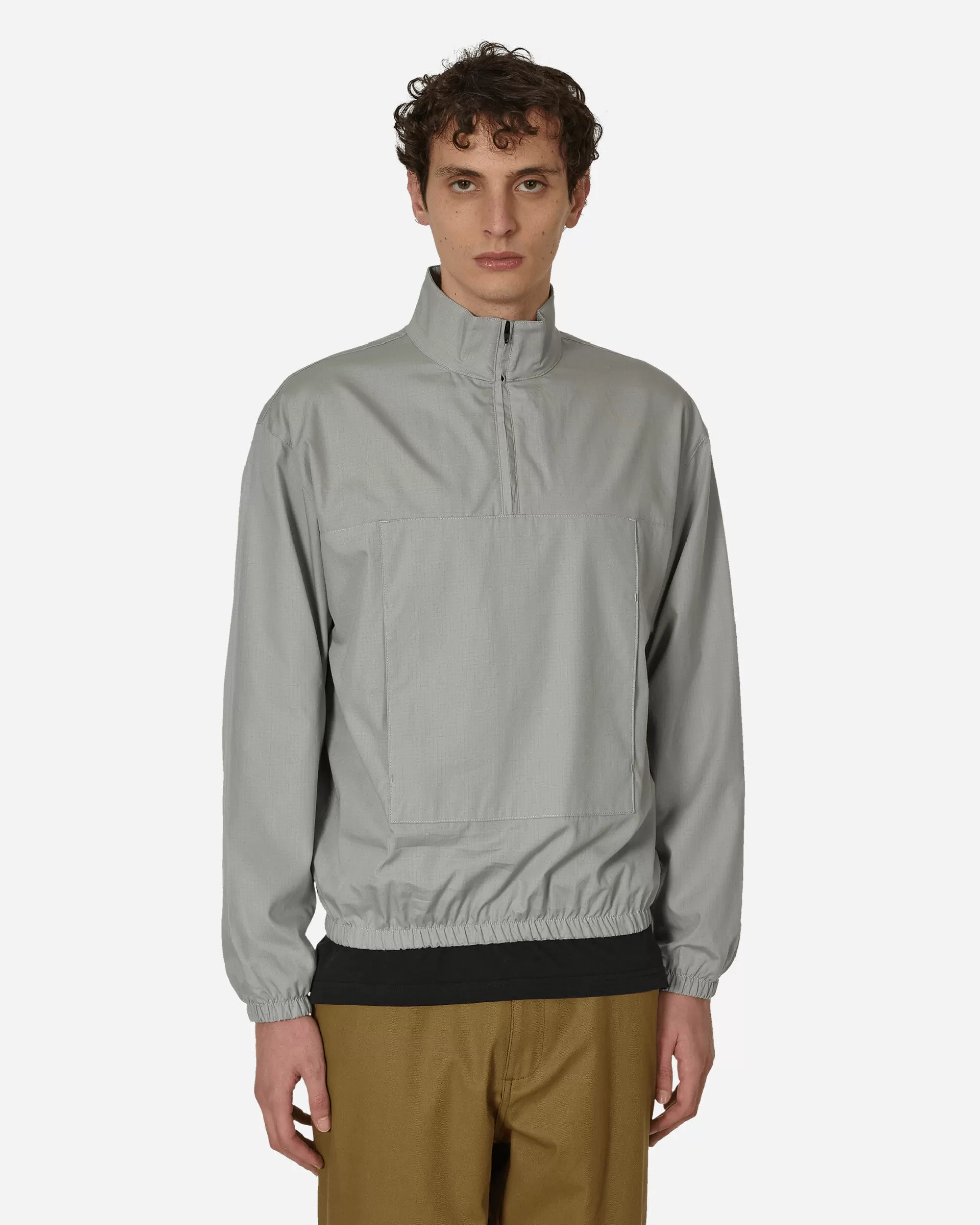 GR10K Popelin Anorak Pale Grey Flash Sale