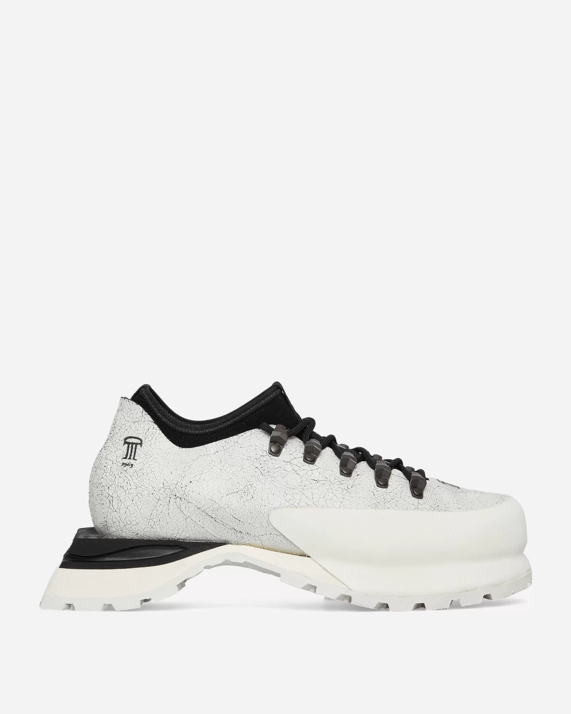 Demon Poyana Leather Boots White Best Sale