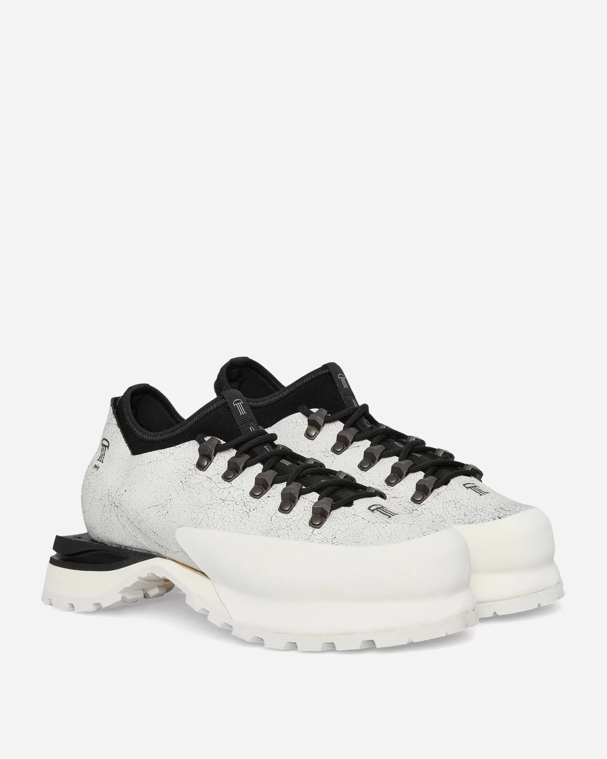 Demon Poyana Leather Boots White Best Sale