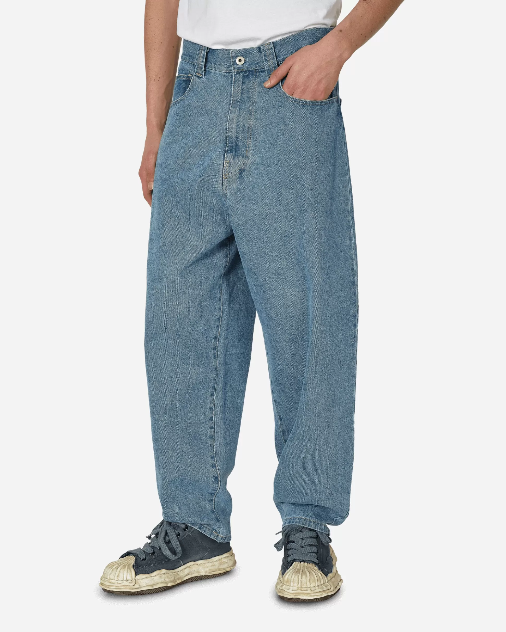 Phingerin P-Pokets Denim Pants Sax Shop