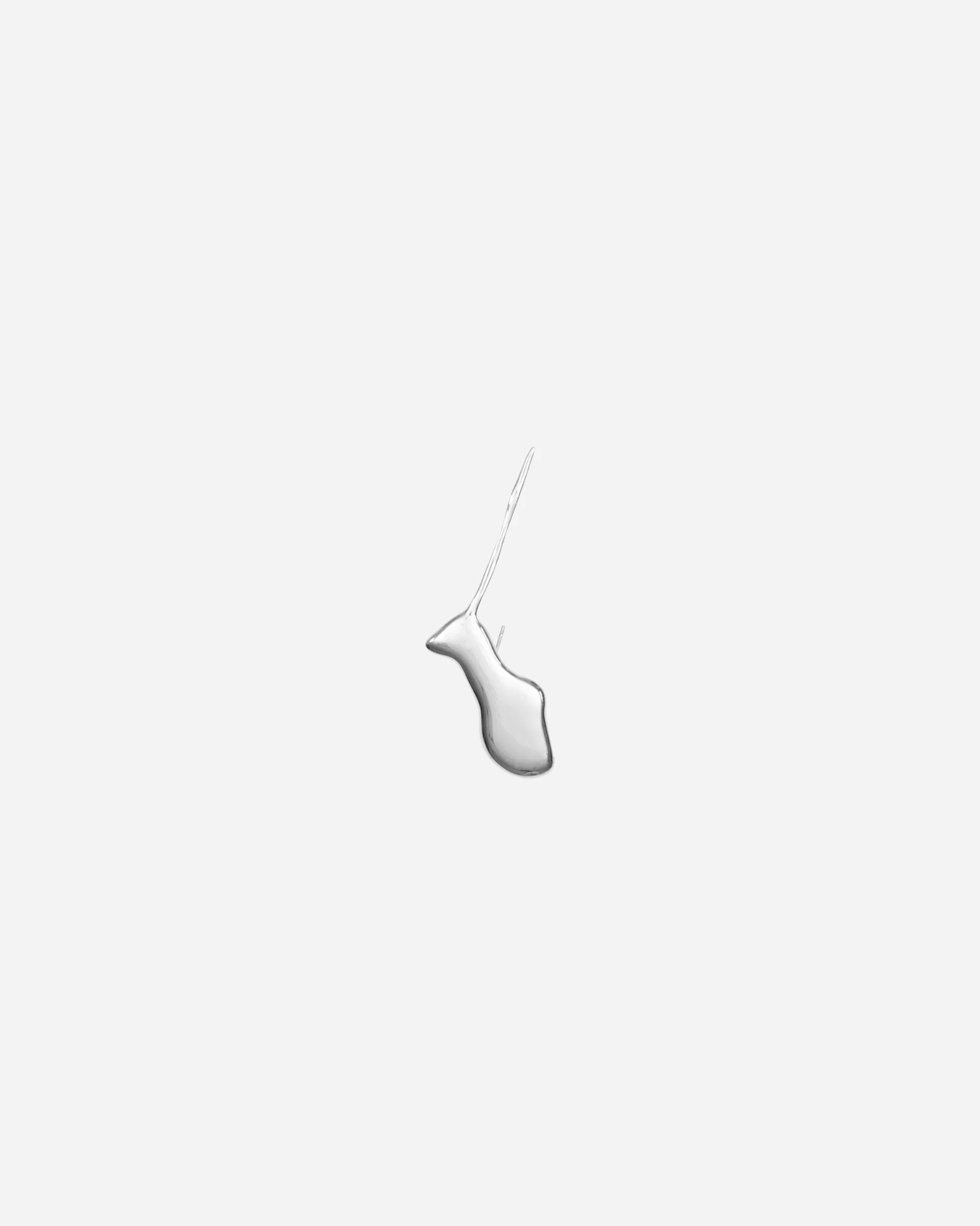 Octi Puddle Earring Silver Fashion